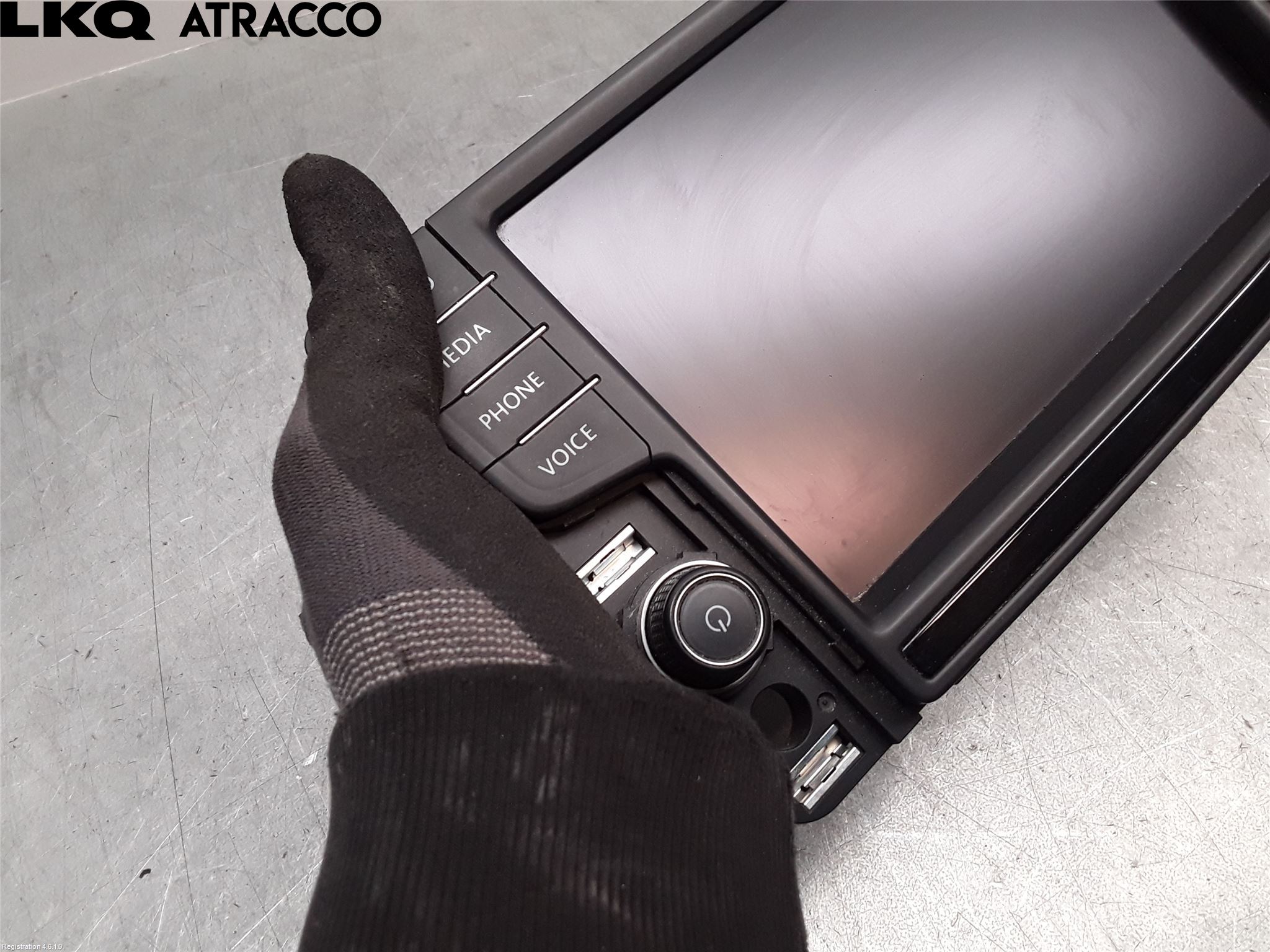 Volkswagen VW GOLF / E-GOLF VII 13-20 Multifunktionsdisplay