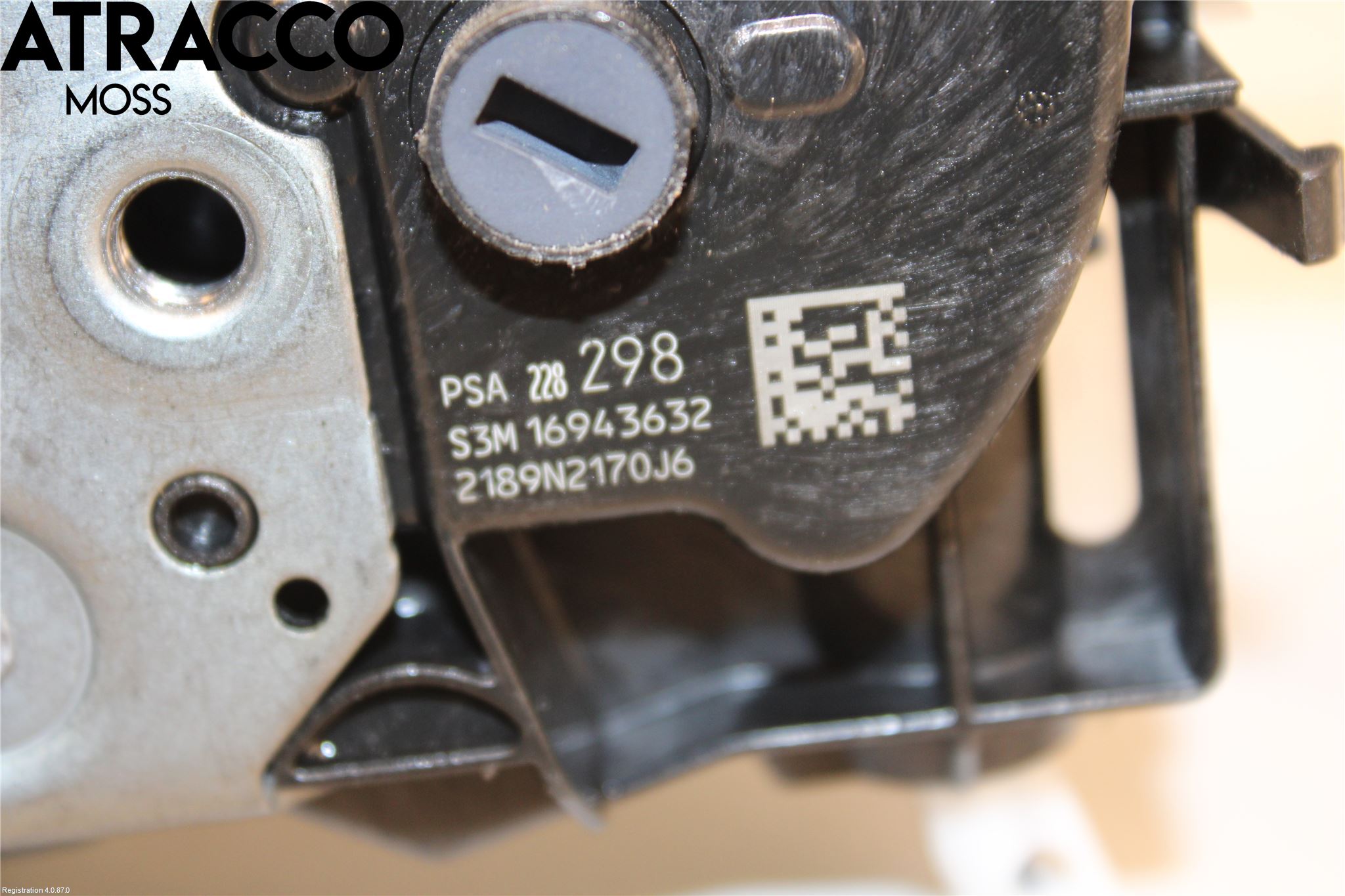 Peugeot 5008 17-24 Dørlås - Låsekasse