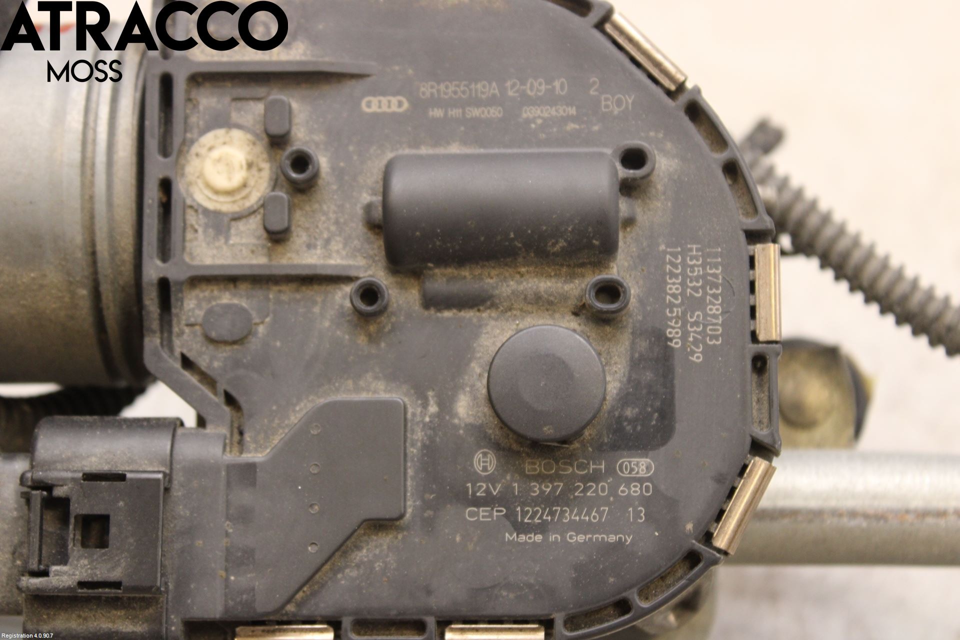 Audi Q5 09-16 Viskermotor Frontrute