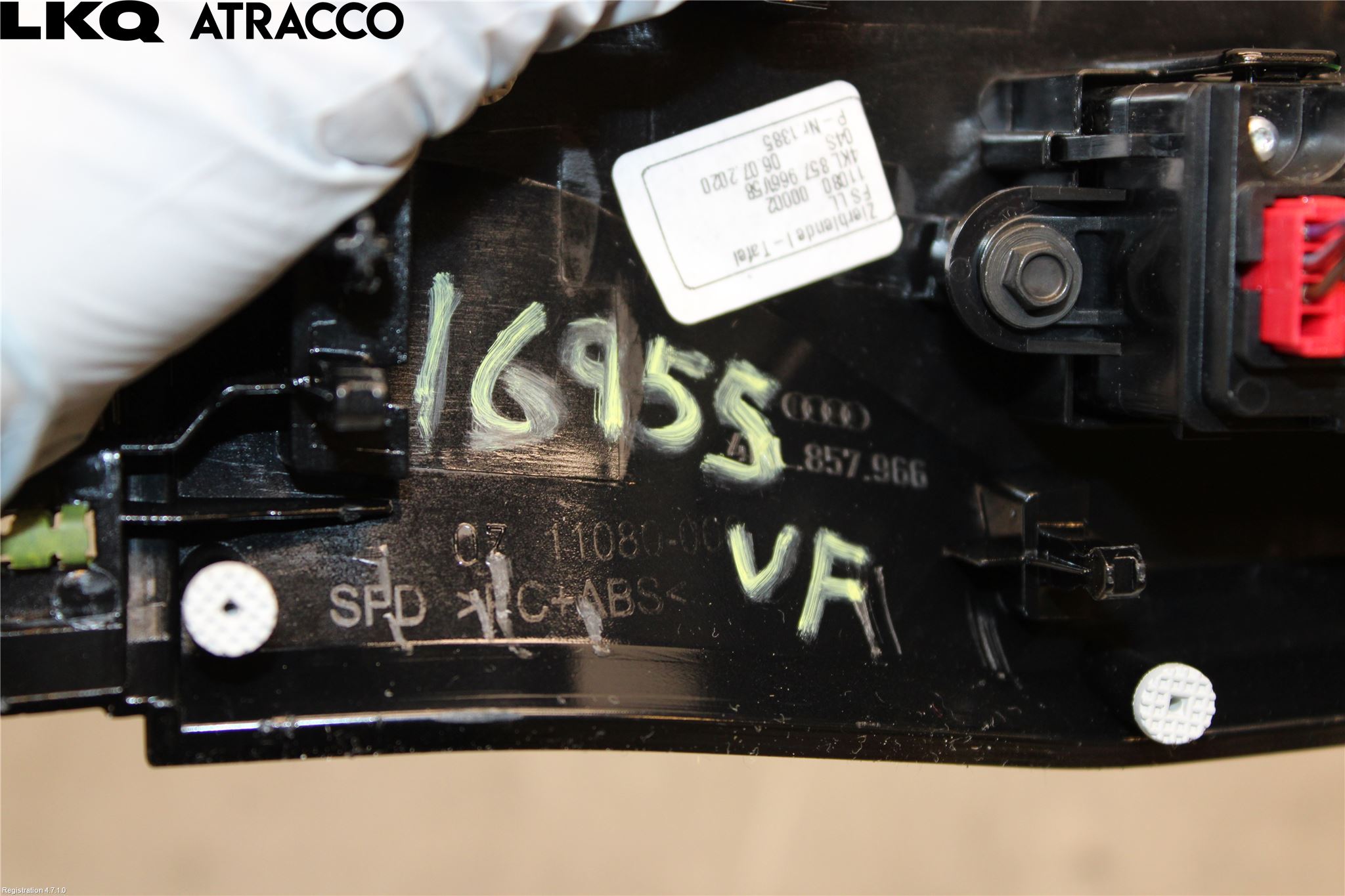 Audi E-TRON, S GE 19- Bryter Hovedlys