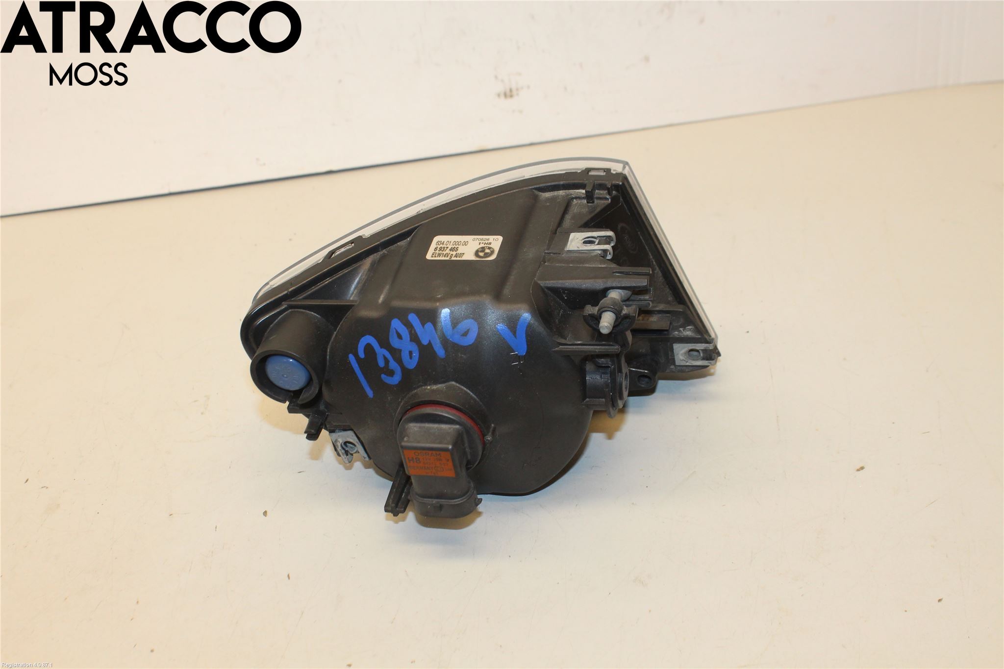 BMW 3 E92/93 Coupé/Cab 05-14 Frontlykt-Kurve-Tåkelys