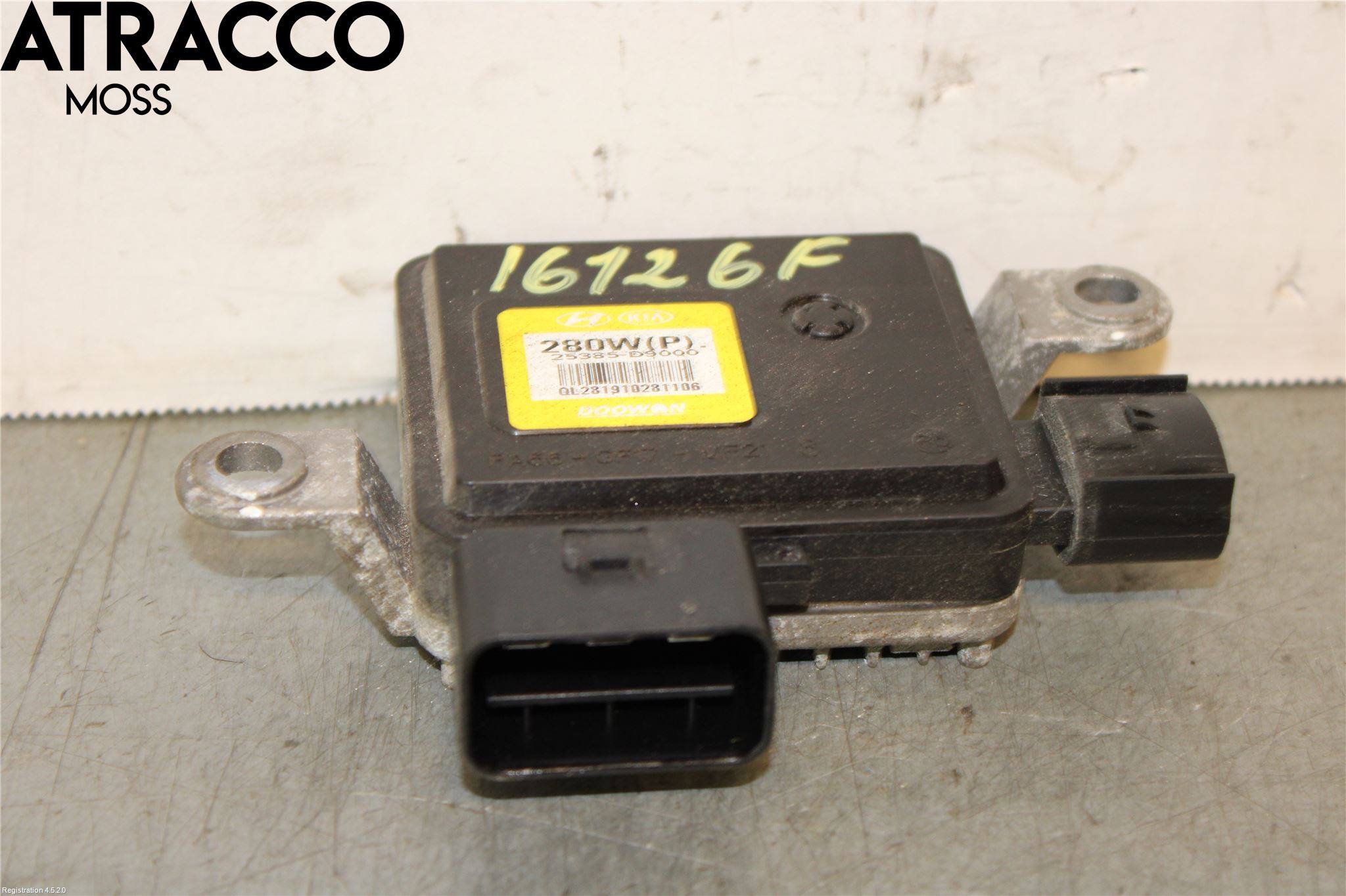 Kia SOUL 09- Kylfläktsmotstånd