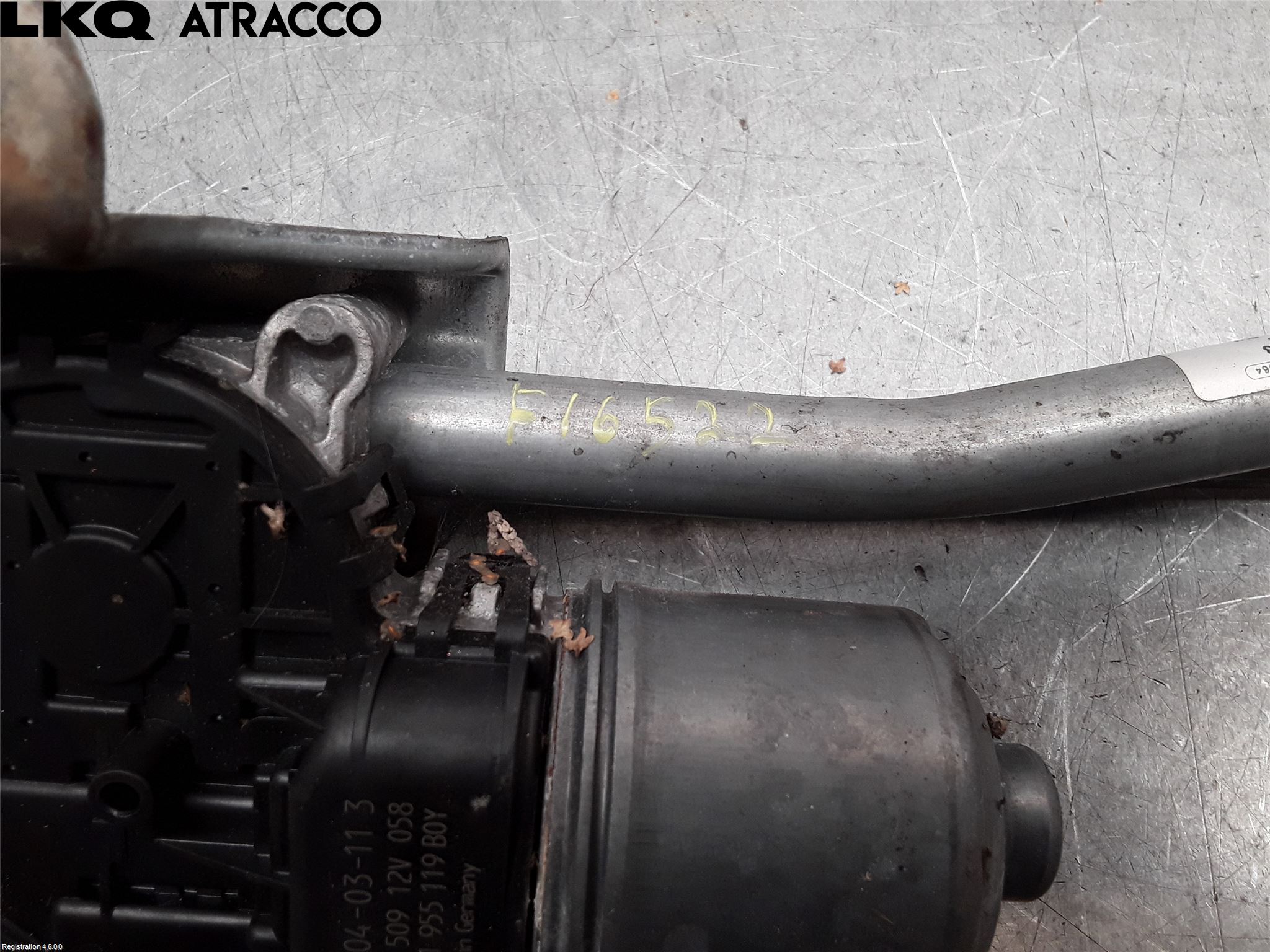 Audi A4/S4 01-05 Viskermotor Frontrute