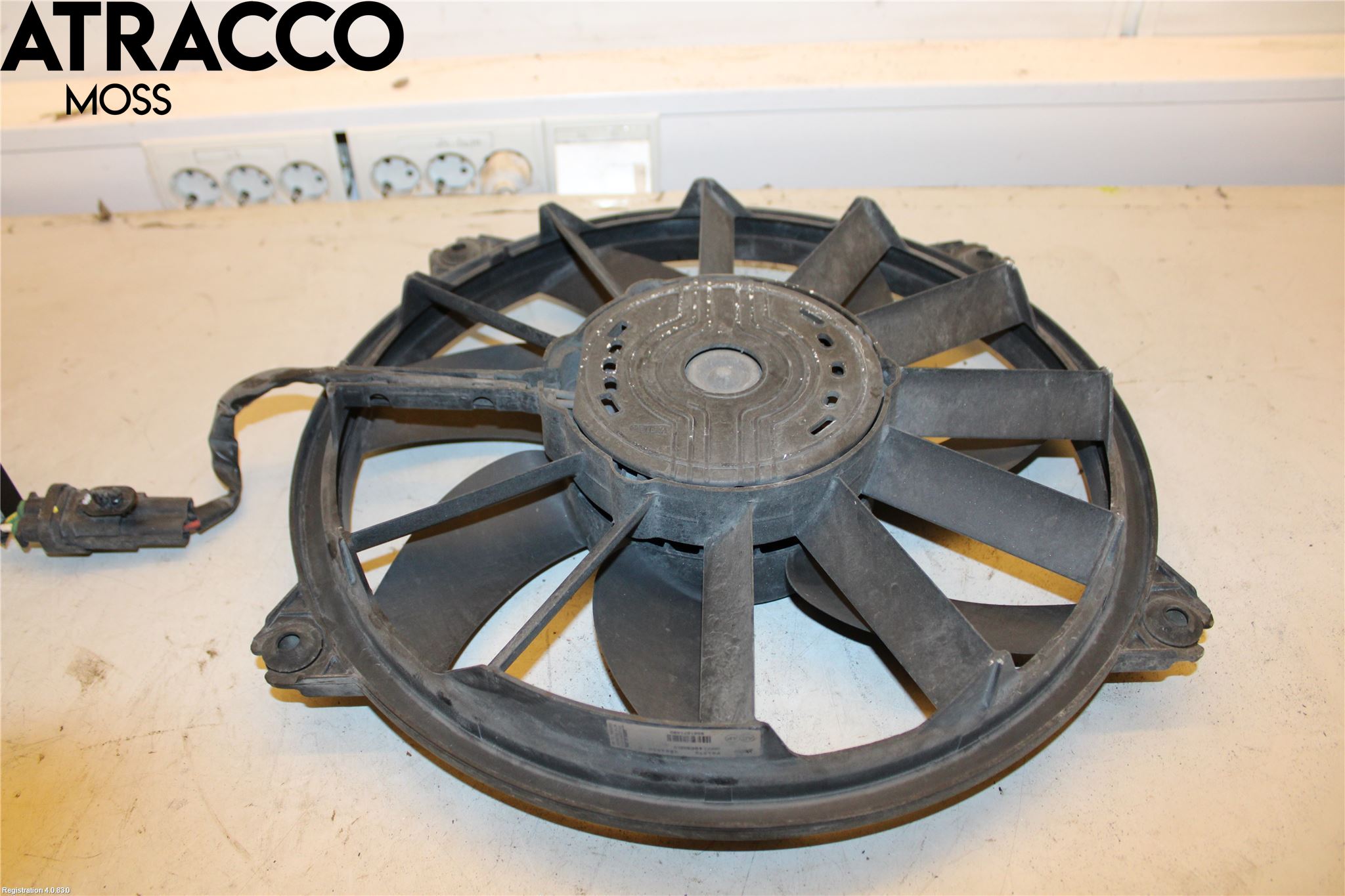 Peugeot 3008 09-16 Kjølevifte Elektrisk