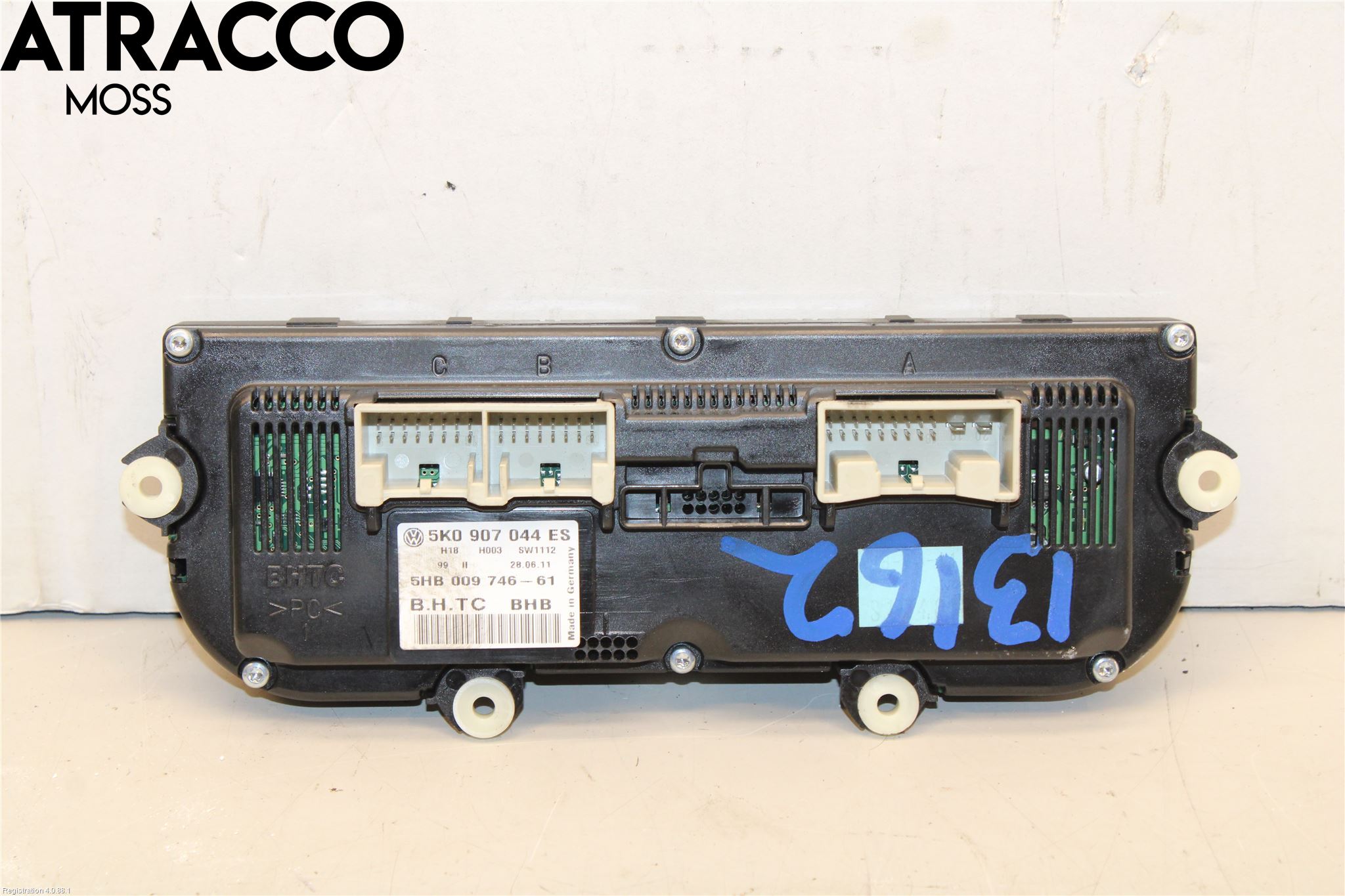 Volkswagen VW GOLF PLUS/CROSS GOLF 04-14 Varme Ac Betjening-Display