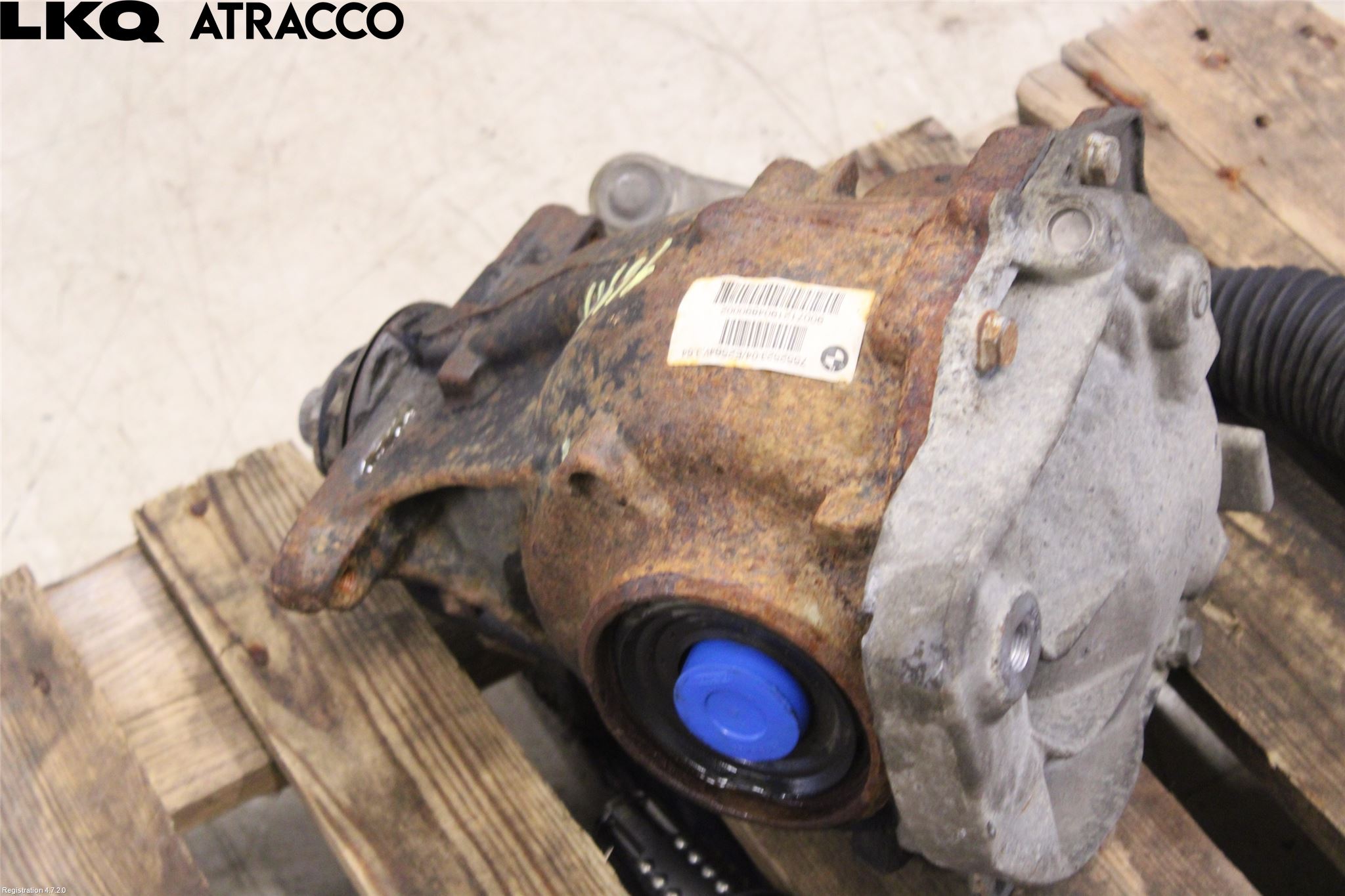 BMW X5 E70 07-13 Bakaksel Kardang Bak -Diff