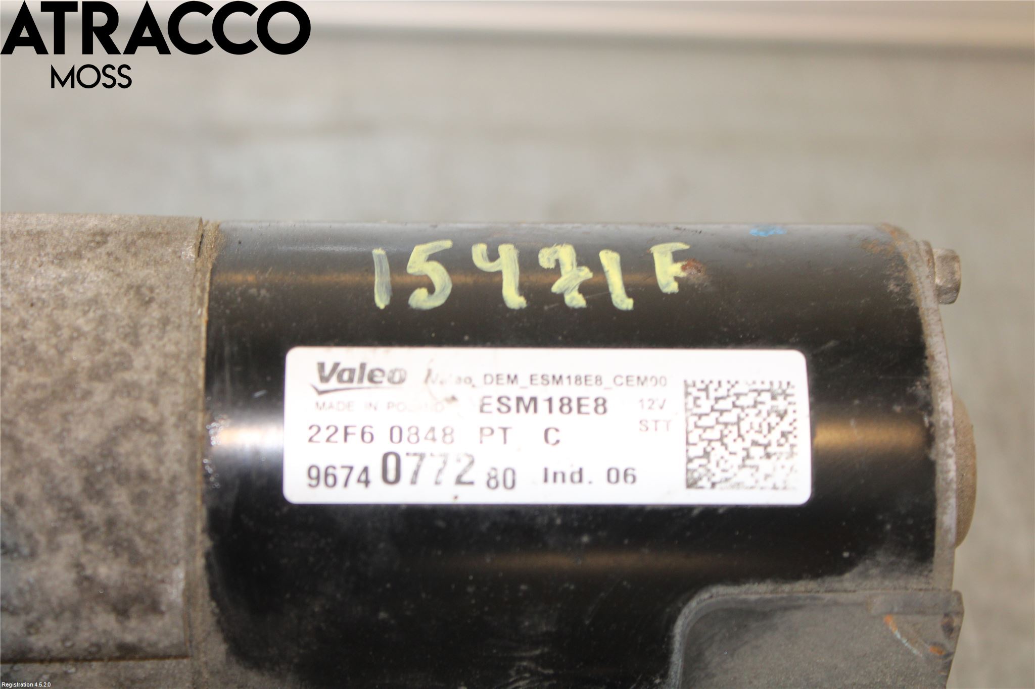 Citroen C4 CACTUS 14-20 Startmotor