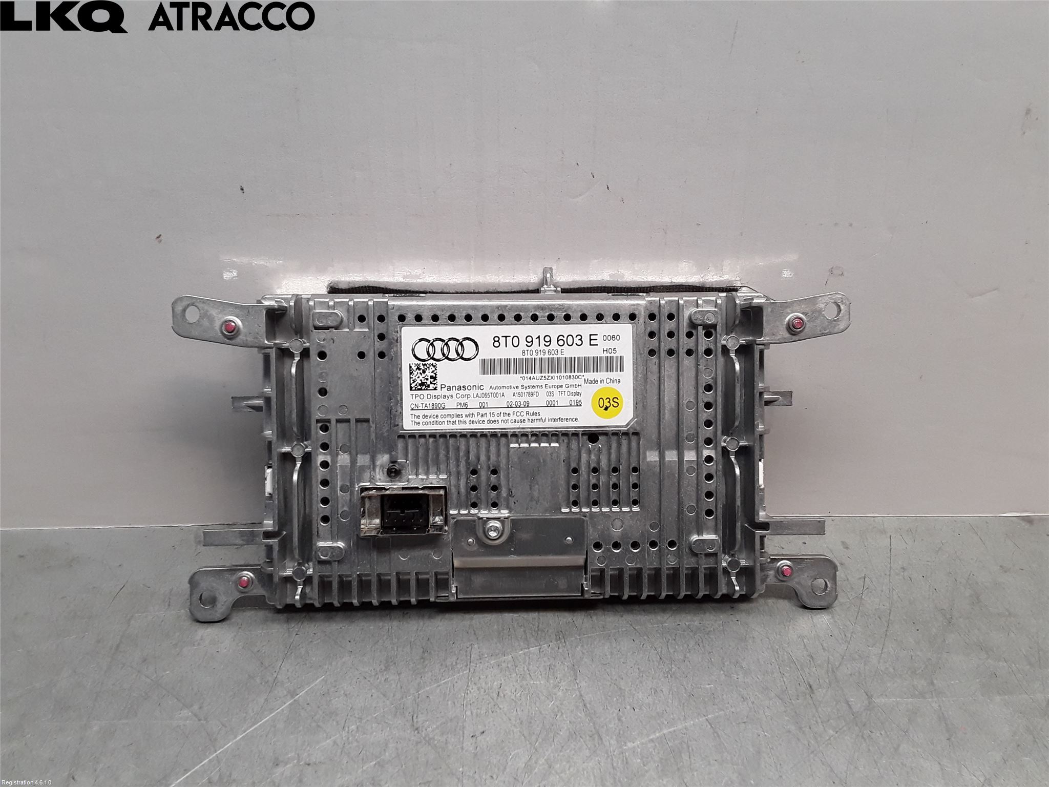Audi A4/S4 08-11 Multifunktionsdisplay