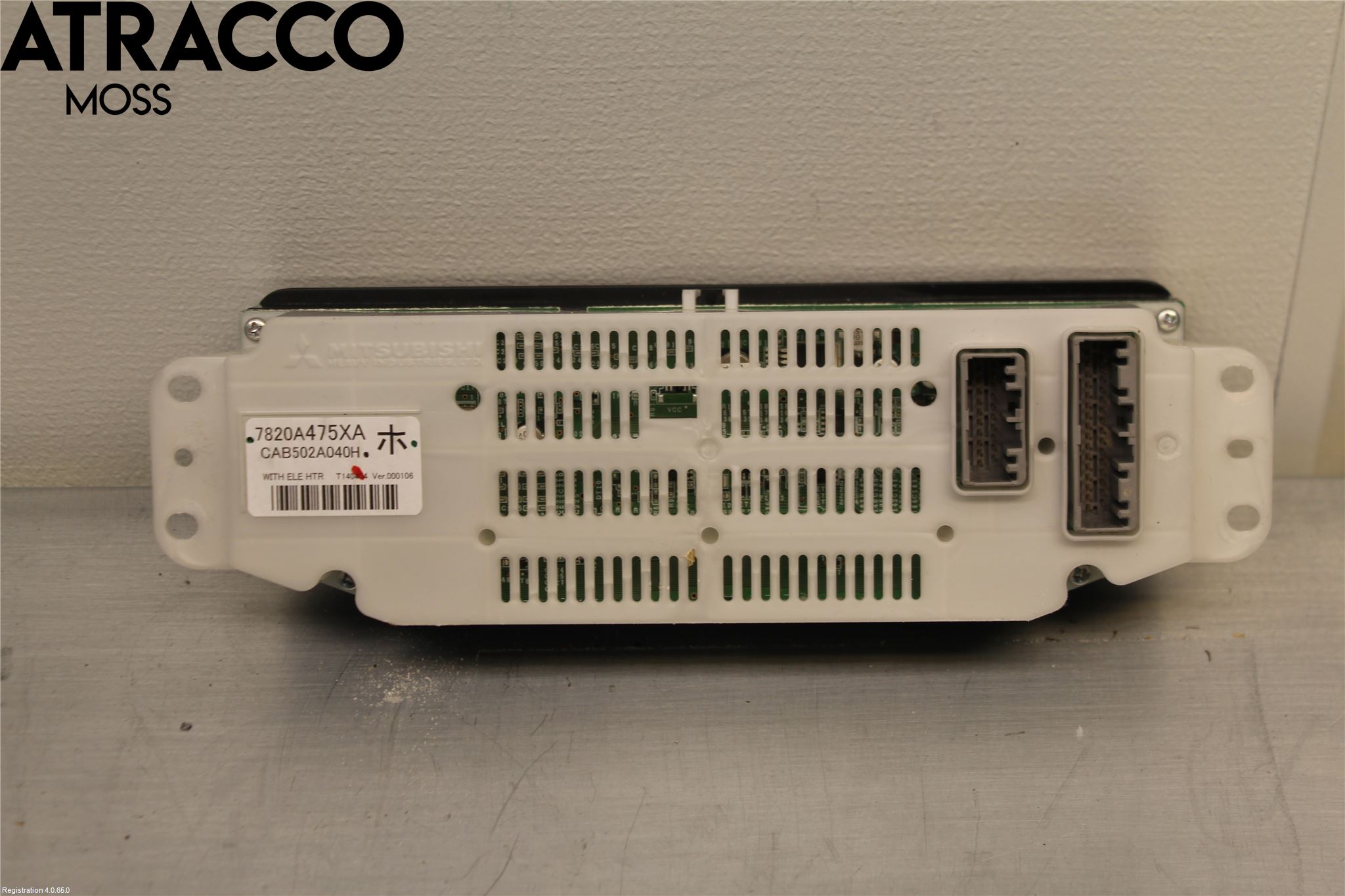 Mitsubishi OUTLANDER 13-21 Varme Ac Betjening-Display