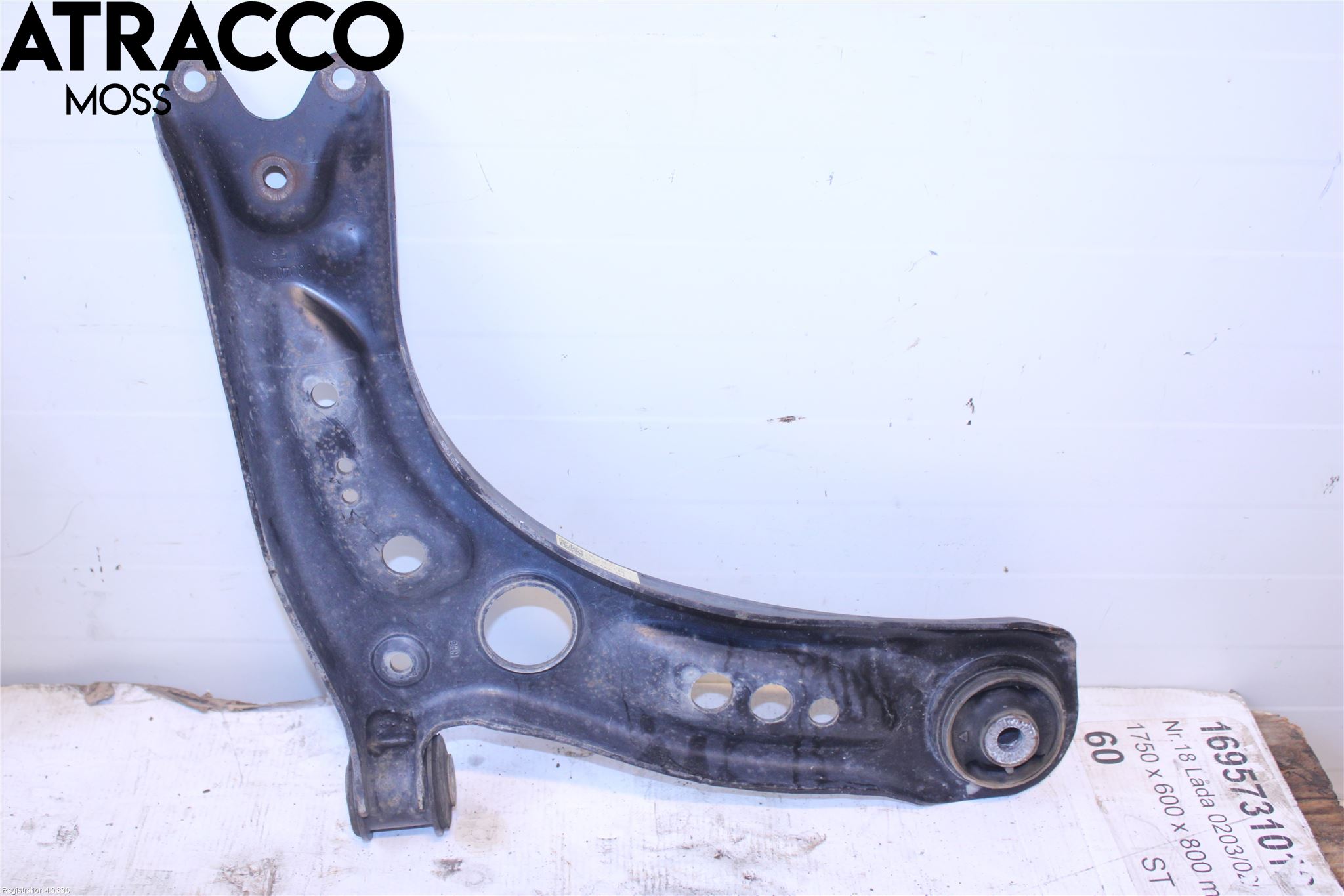 Volkswagen VW GOLF / E-GOLF VII 13-20 Bærearm Foran Høyre Nedre