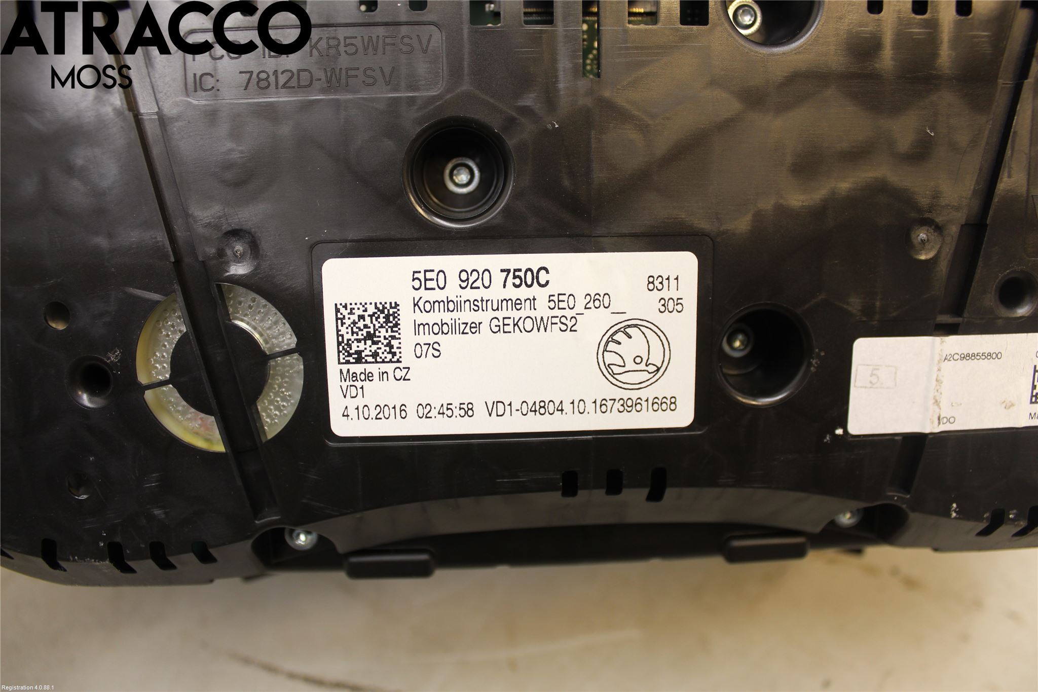 Skoda ROOMSTER Instr Kombinert