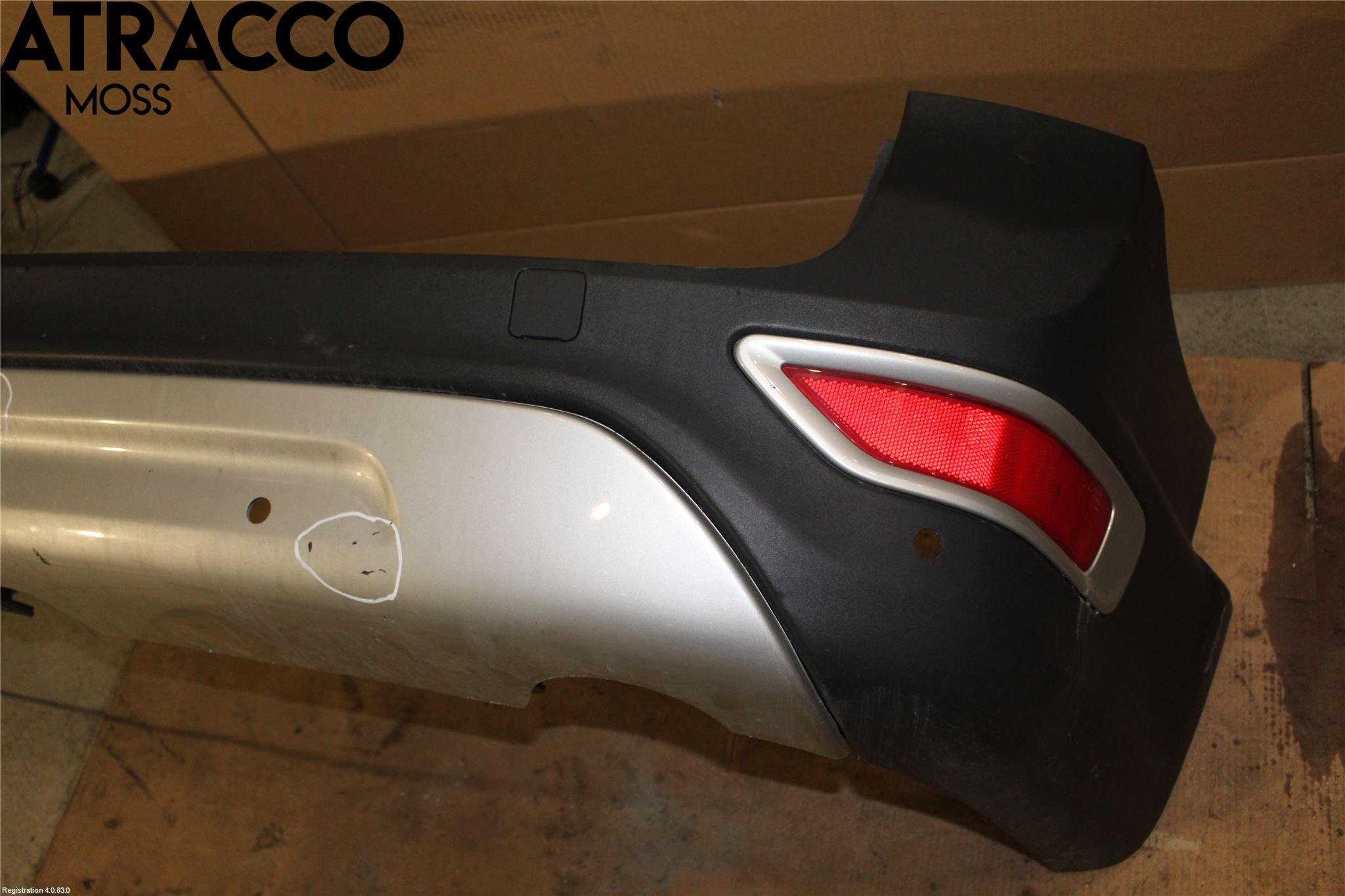 Volvo XC70 08-13 Støtfanger Bak