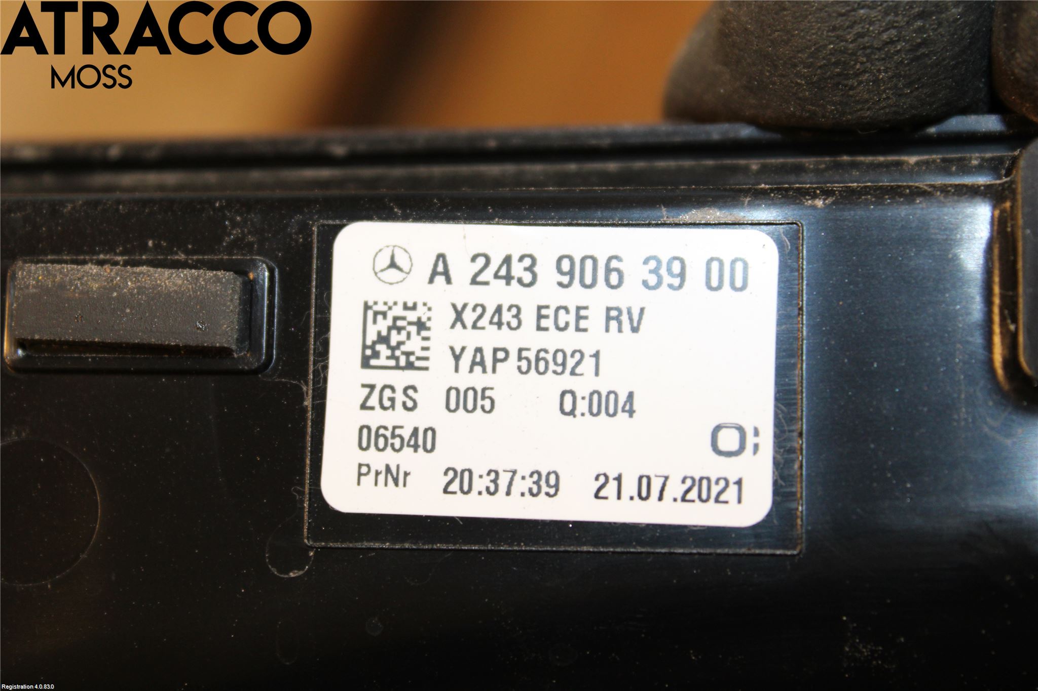 Mercedes-Benz MB EQB (X243) 22- Baklykt Ryggelys-Tåkelys