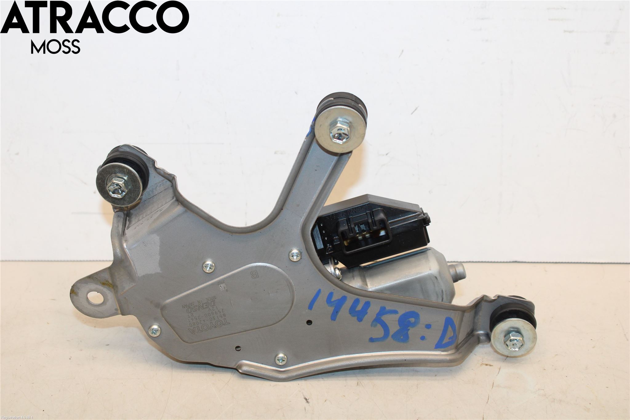 Toyota RAV4 13-18 Viskermotor Bakluke