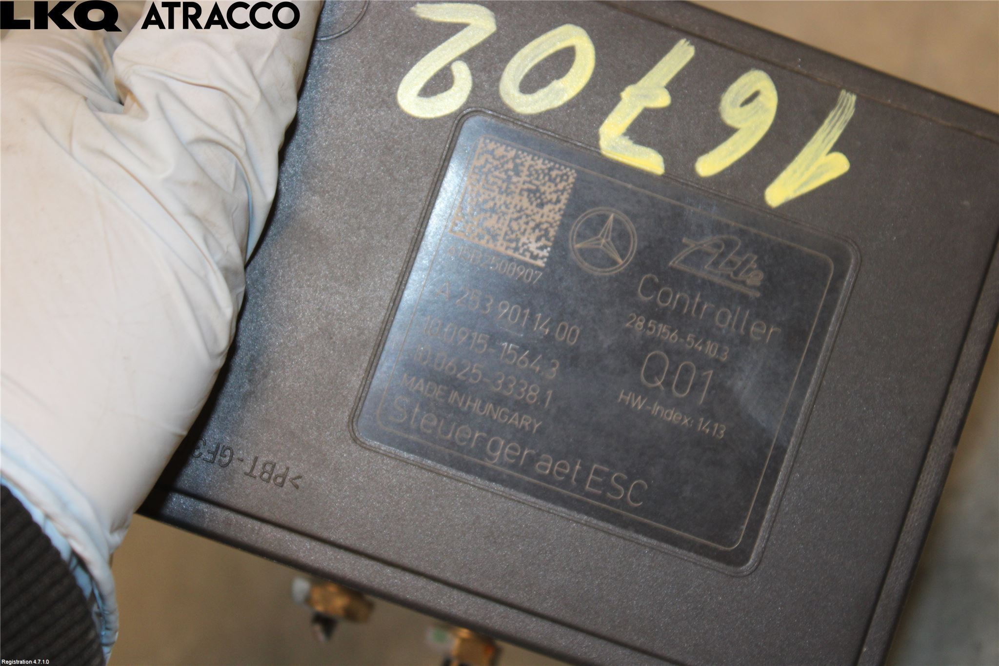 Mercedes-Benz MB C-KLASS (W205) 14-21 Abs Hydraulikkaggregat