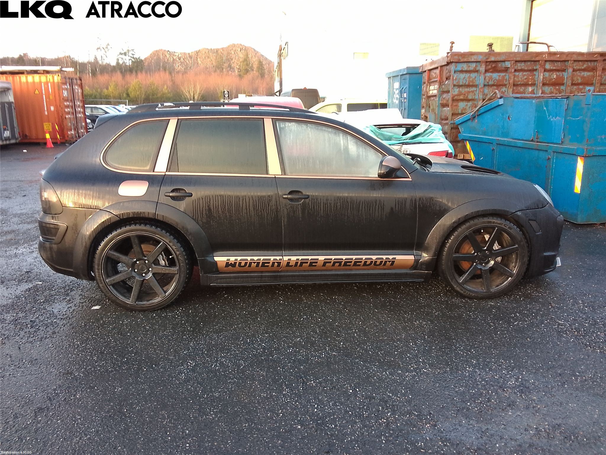 Porsche CAYENNE 03- Bakaksel Kardang Bak -Diff