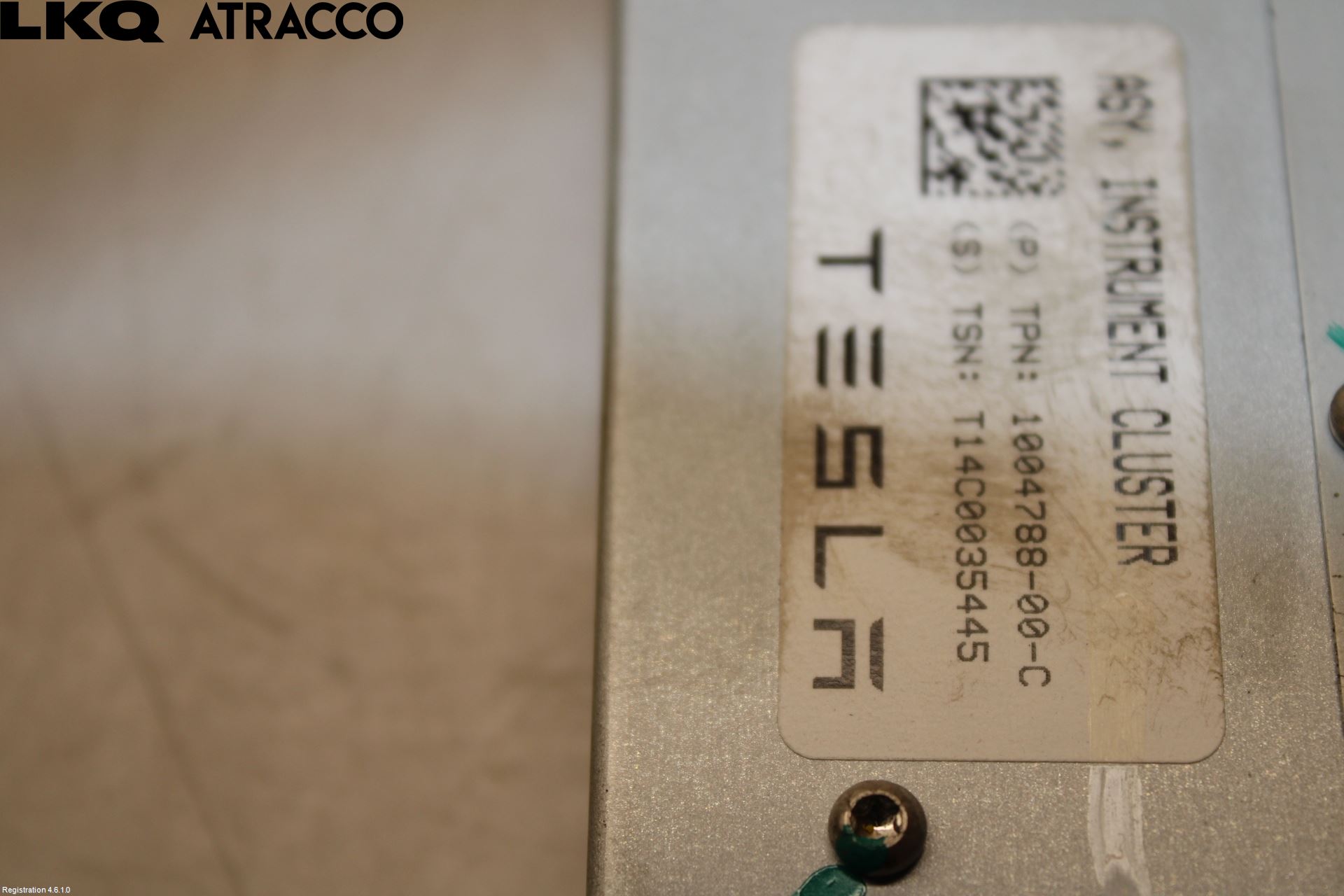 Tesla MODEL S 13- Instr Kombinert