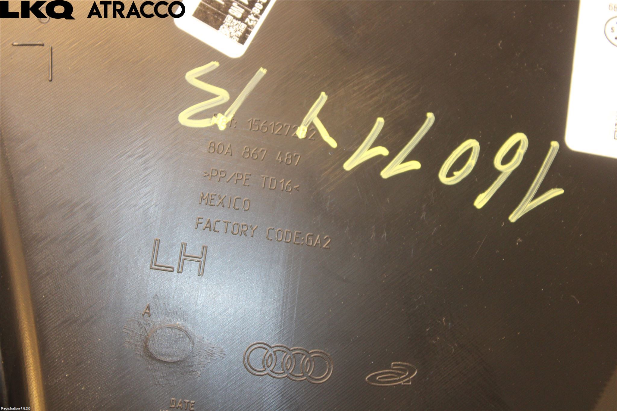 Audi Q5/SQ5 17- Innr Dørtrekk Venstre