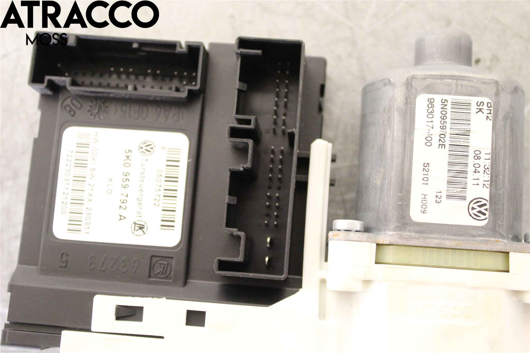 Volkswagen VW TIGUAN 07-16 Vindusheismotor