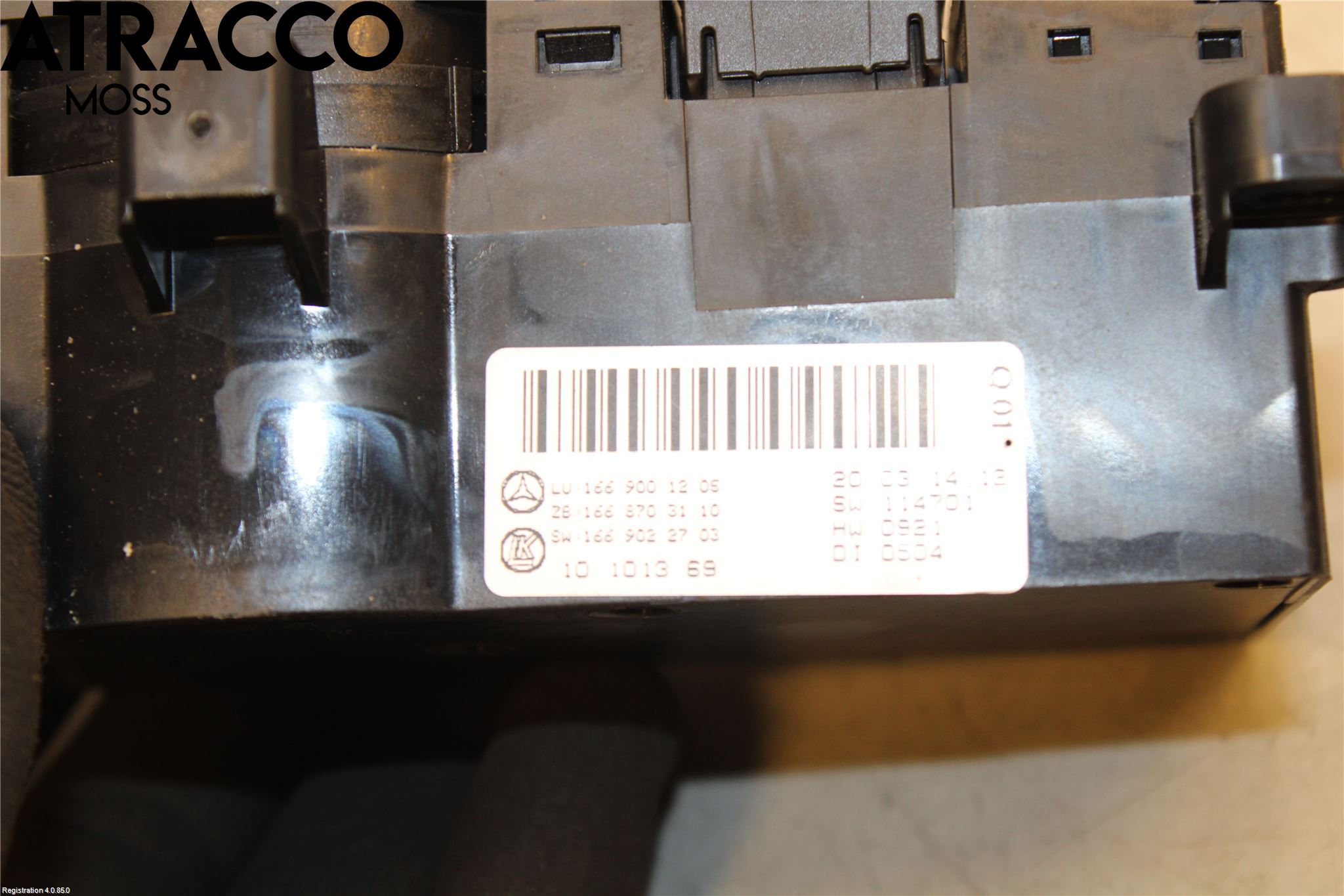 Mercedes-Benz MB GL/GLS-KLASS (X166) 12-19 Varme Ac Betjening-Display