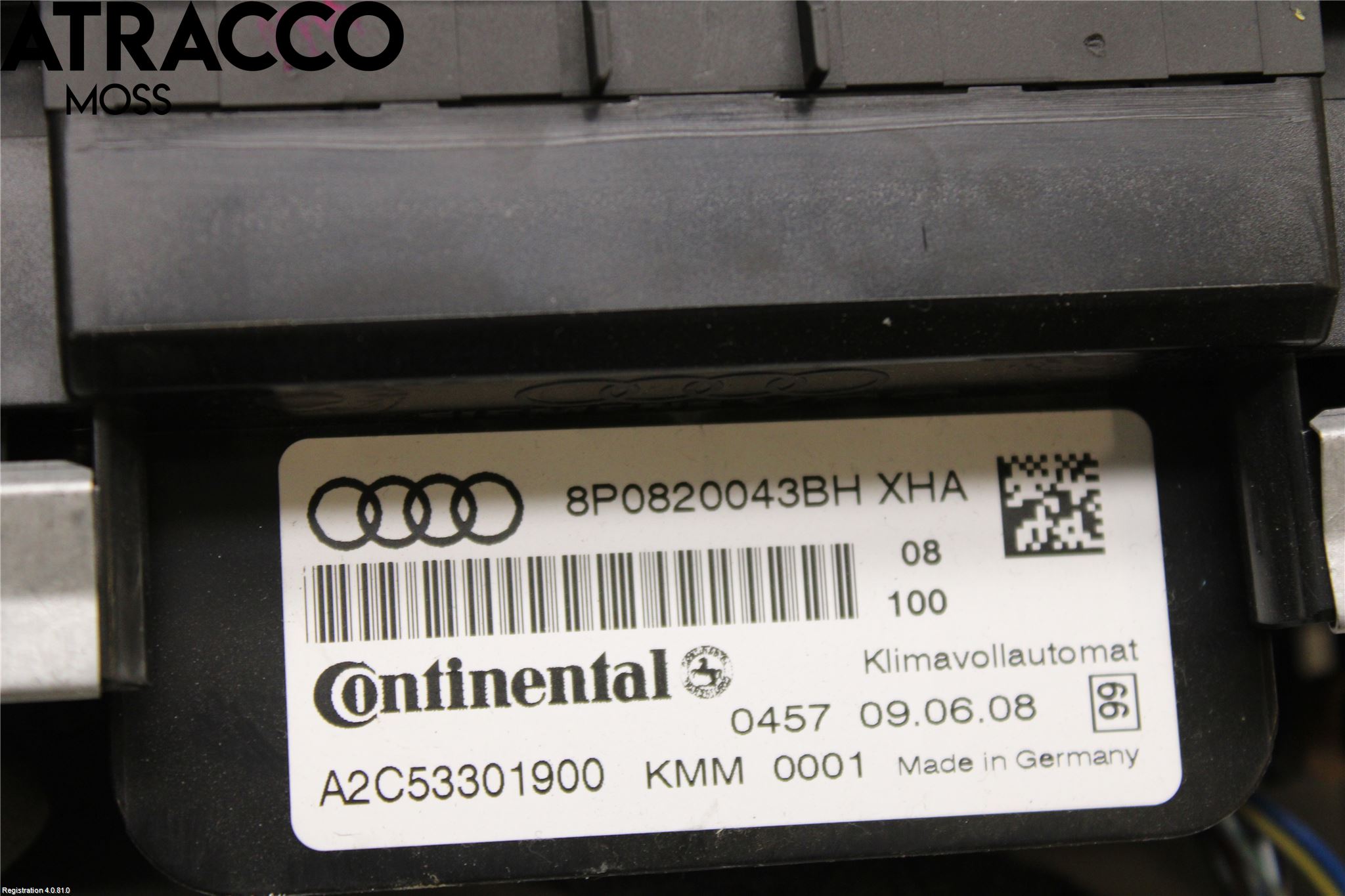 Audi A3/S3 05-13 Varme Ac Betjening-Display