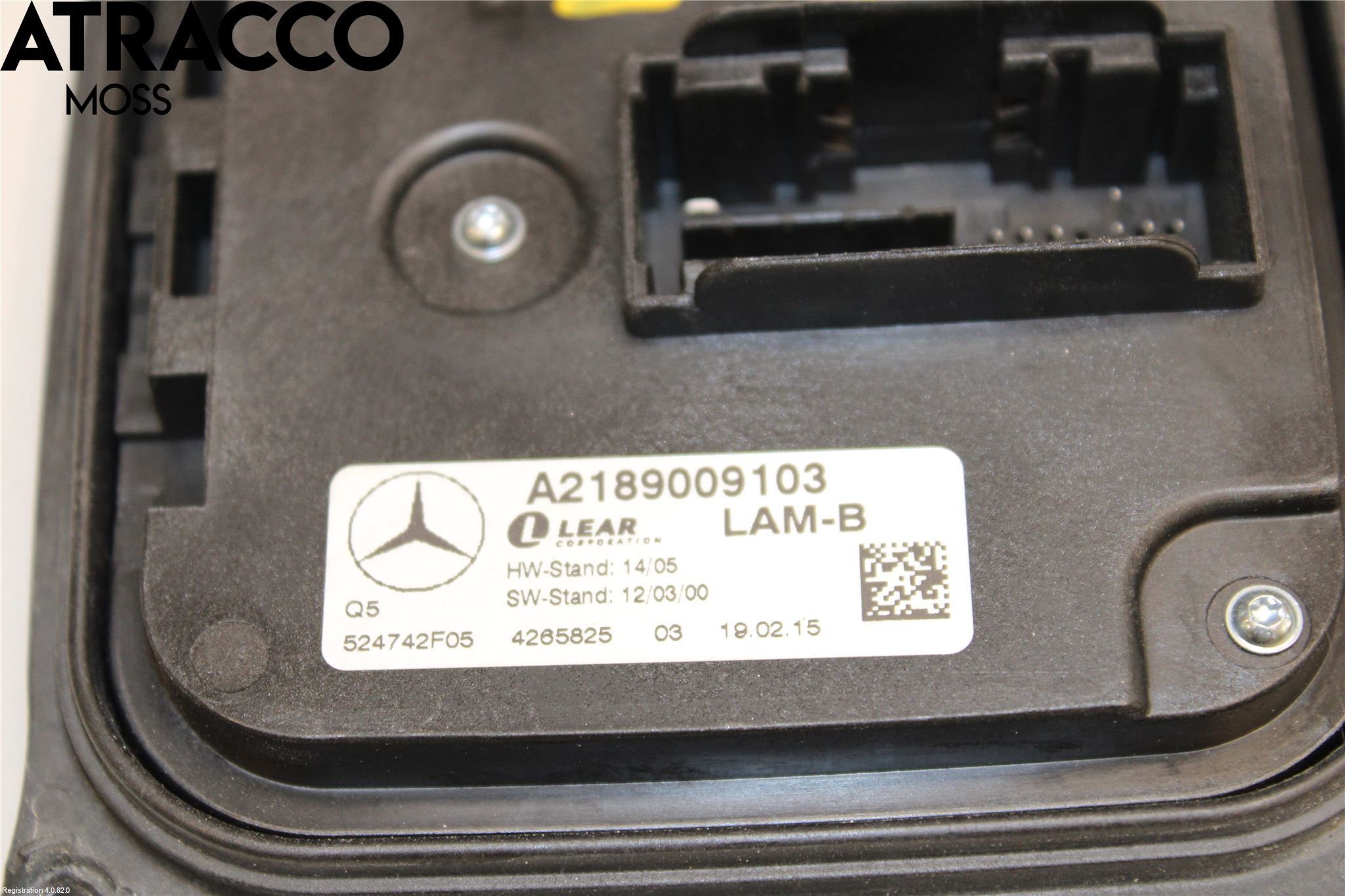 Mercedes-Benz MB B-KLASS (W246/W242) 12-19 Styreenhet Xenon