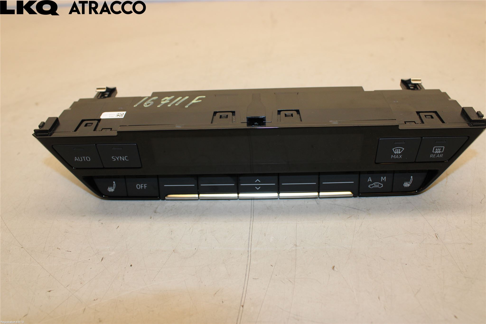 Audi Q4 E-TRON FZ 22- Varme Ac Betjening-Display