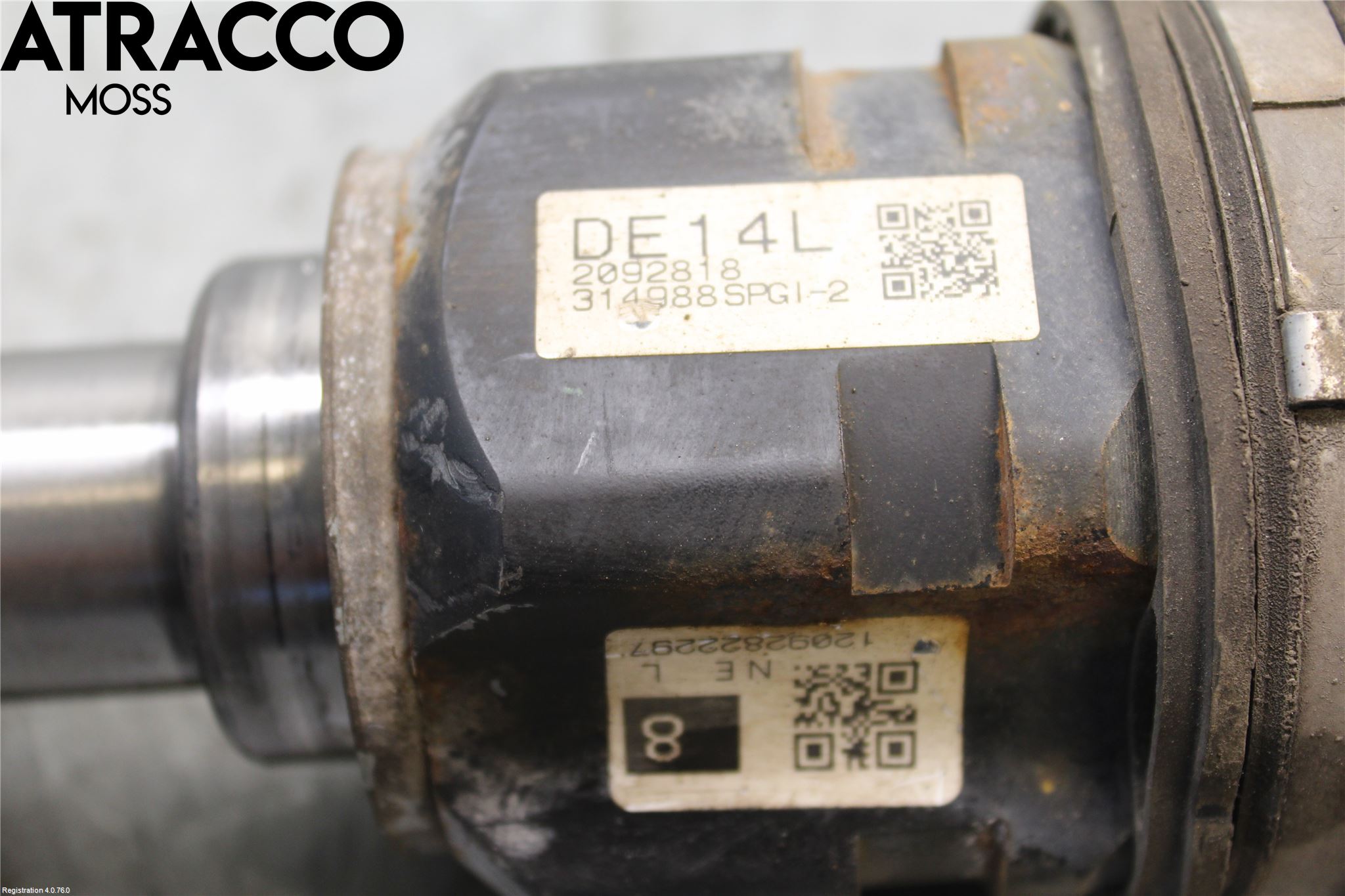 Toyota PRIUS+ ZVW40 12-20 Drivaksel Foran Kompl Venstre