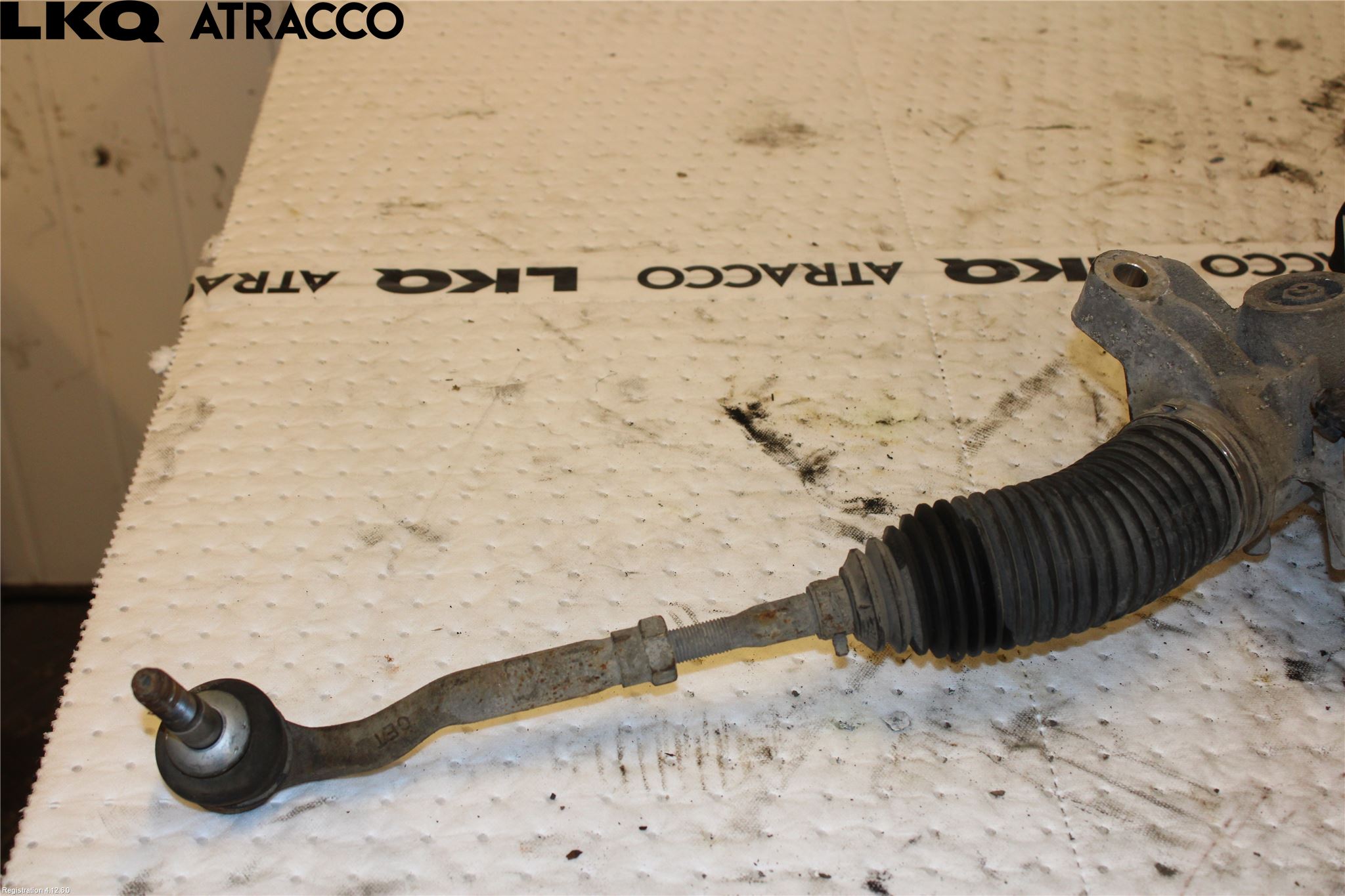 BMW 5 F10/F11/F18 09-17 Servo Snekke - Tannstang