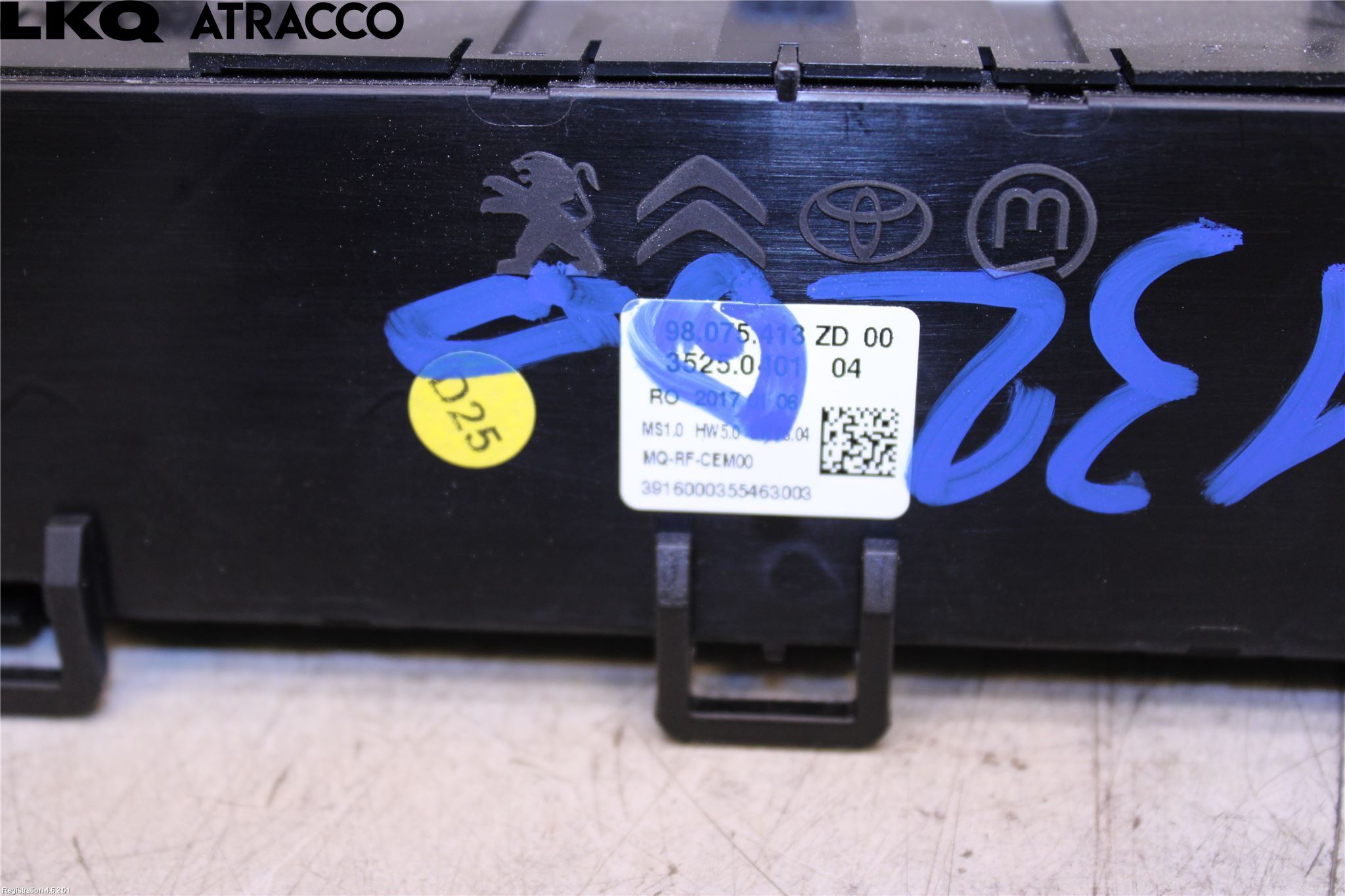 Toyota PROACE II 16- Varme Ac Betjening-Display