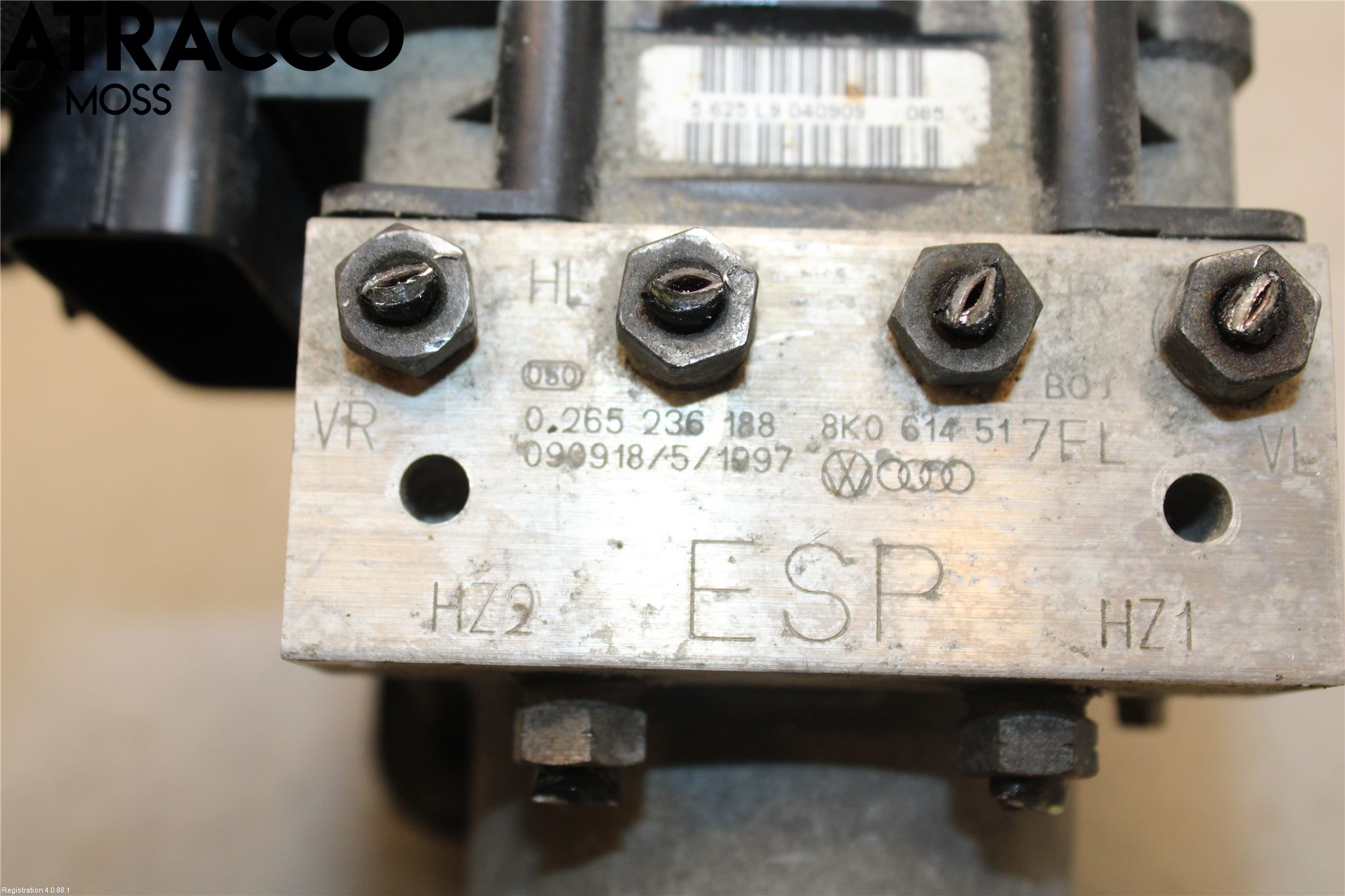 Audi A4/S4 08-11 Abs Hydraulikkaggregat