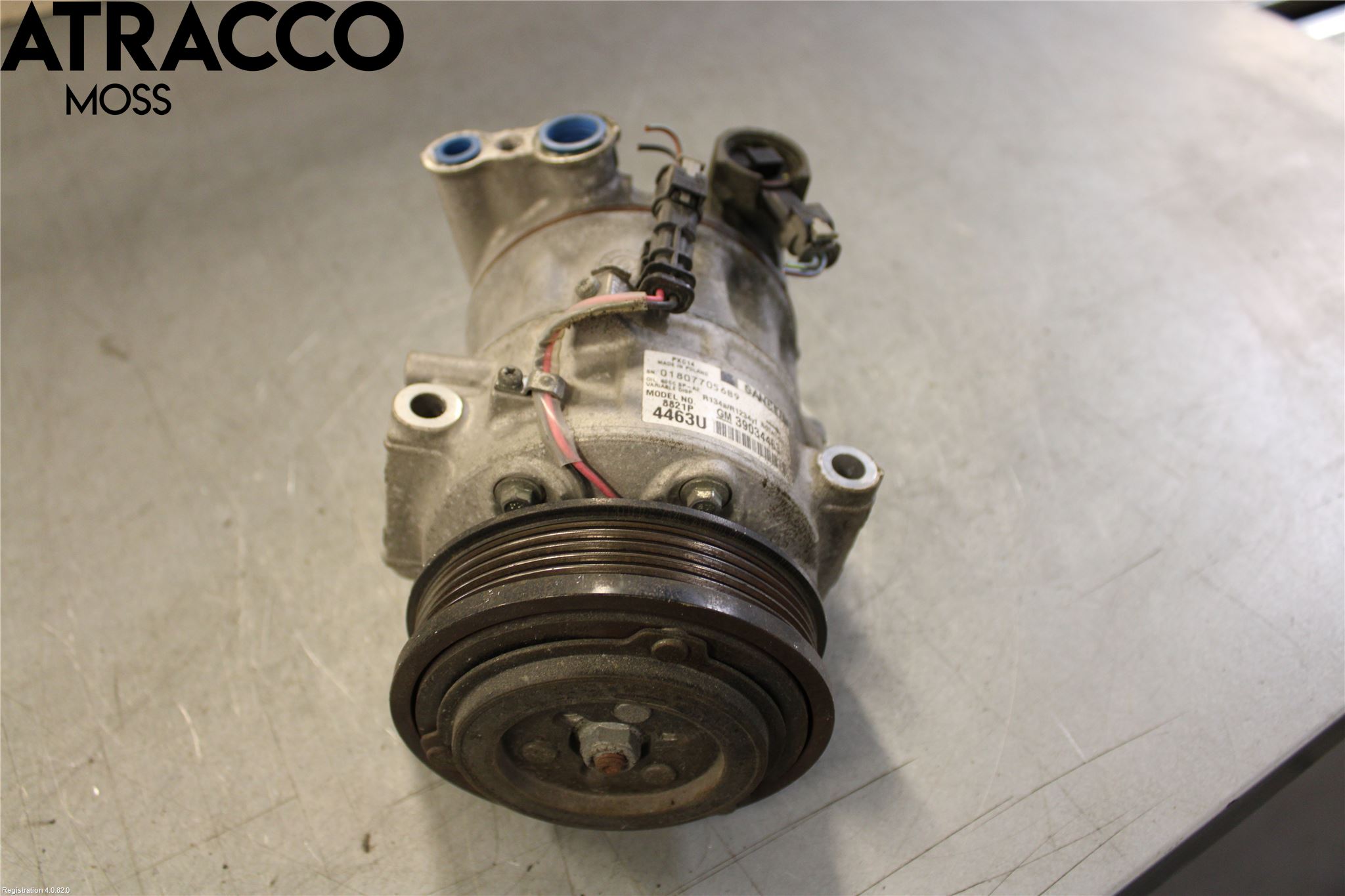 Opel ASTRA K 16-22 Varme Ac Kompressor