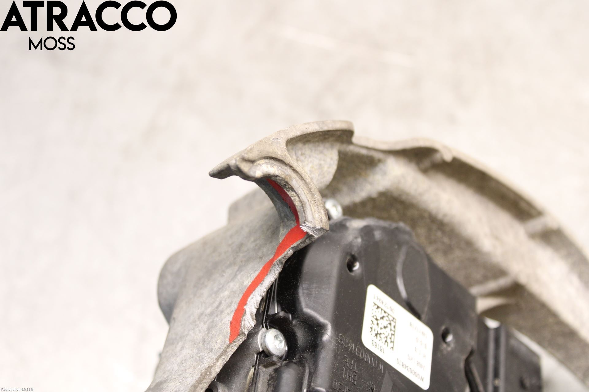 Ford TRANSIT/TOURNEO CONNECT 13-22 Viskermotor Frontrute