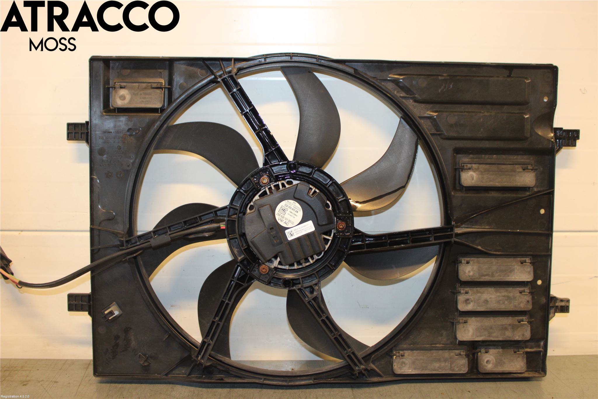 Volkswagen VW GOLF / E-GOLF VII 13-20 Kjølevifte Elektrisk