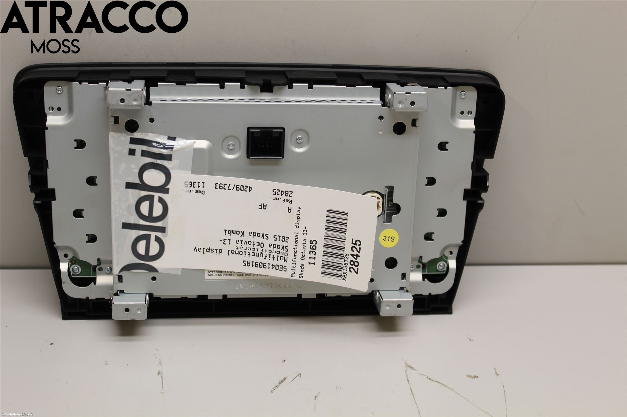 Skoda OCTAVIA (5E) 13-20 Multifunktionsdisplay