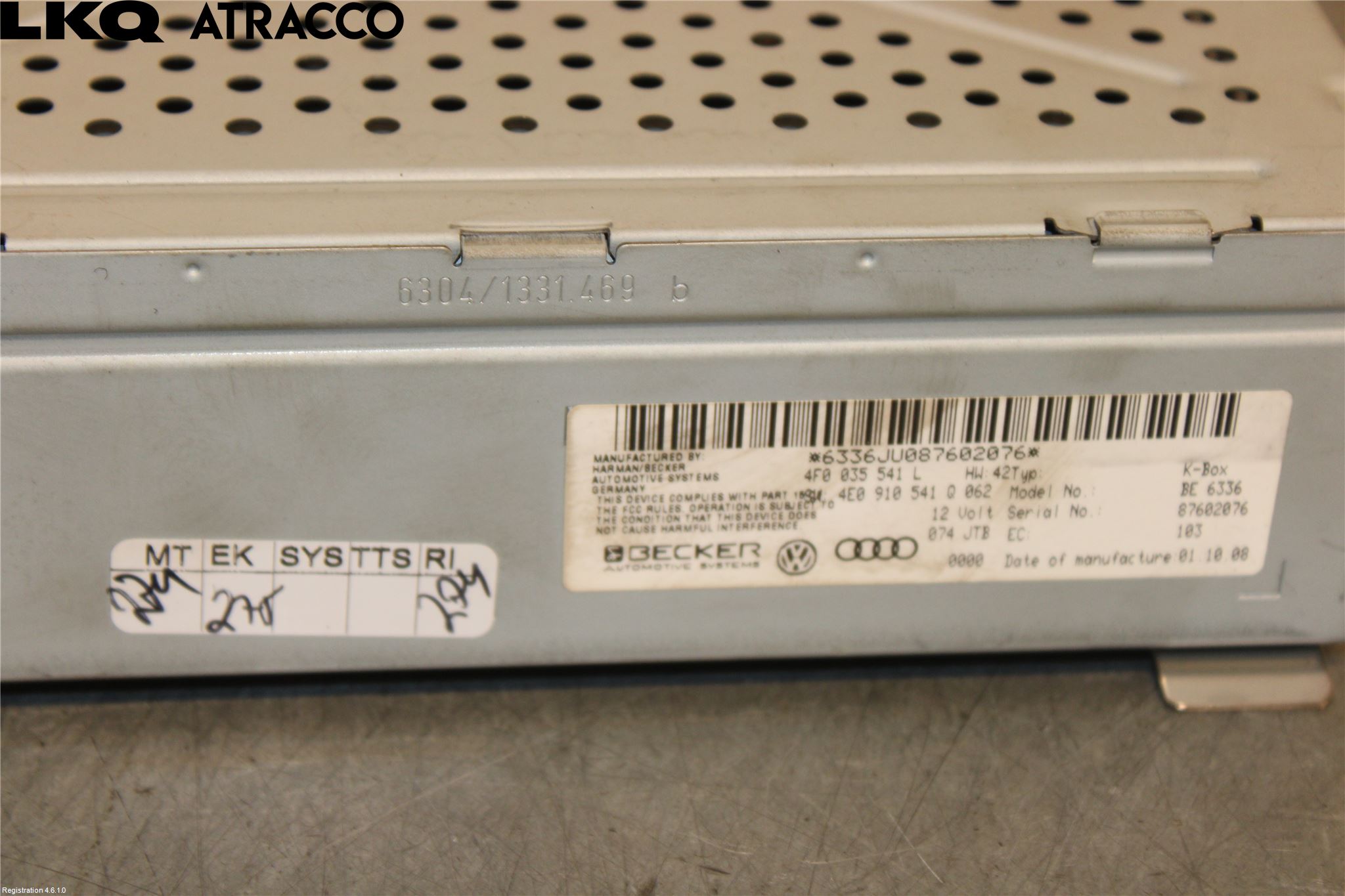 Audi A5 07-16 Stereo Radio