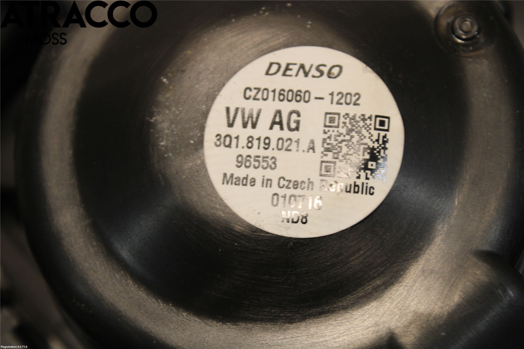 Volkswagen VW PASSAT 15-19 Varme Ac Varmeapparatvifte