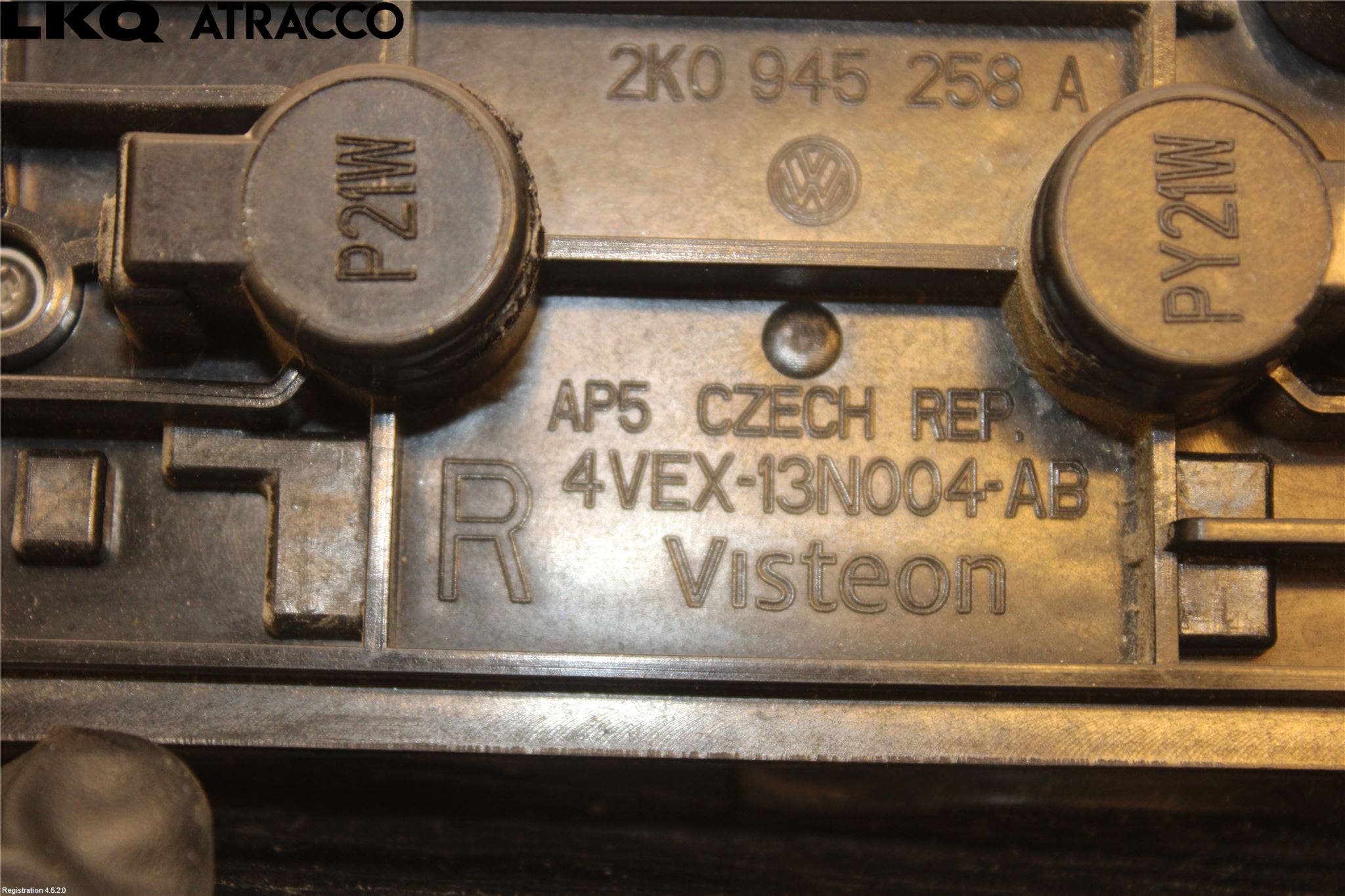 Volkswagen VW CADDY 04-10 Baklykt Høyre