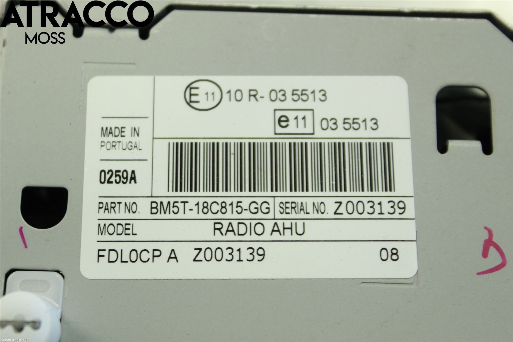 Ford FOCUS 11-14 Stereo Radio Med Cd