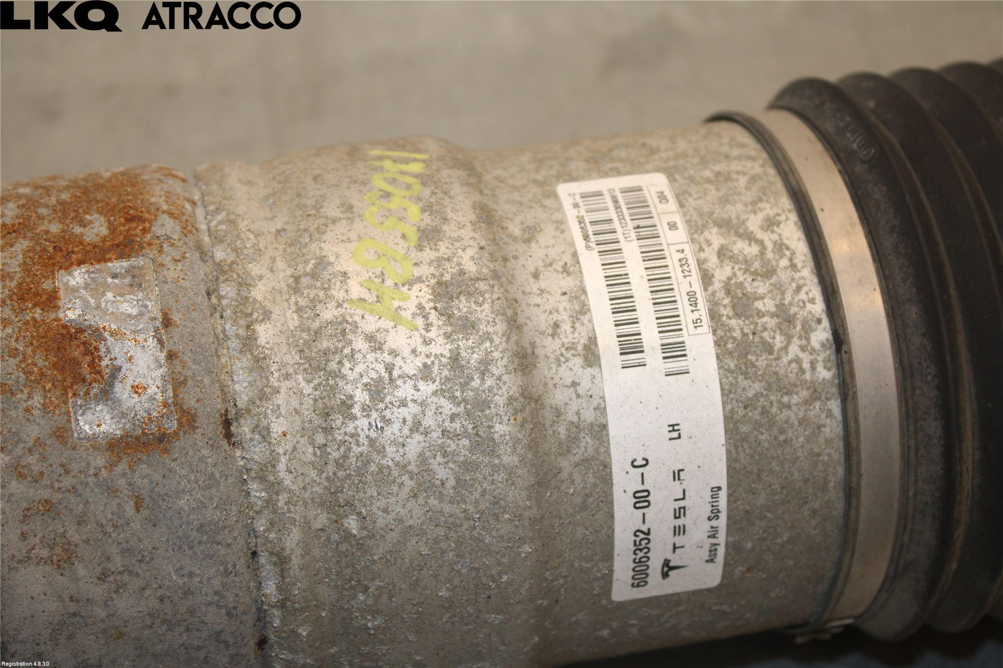 Tesla MODEL S 13- Nivåreg Belg - Luftpute