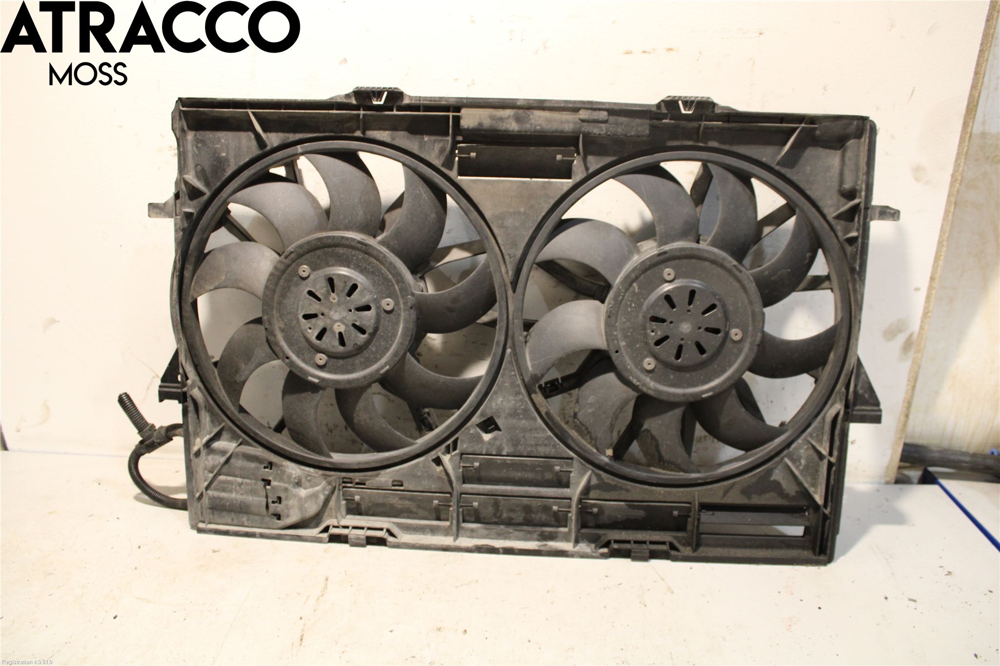 Audi A6/S6 4G 11-18 Kjølevifte-Radiator Hus-Kåpe