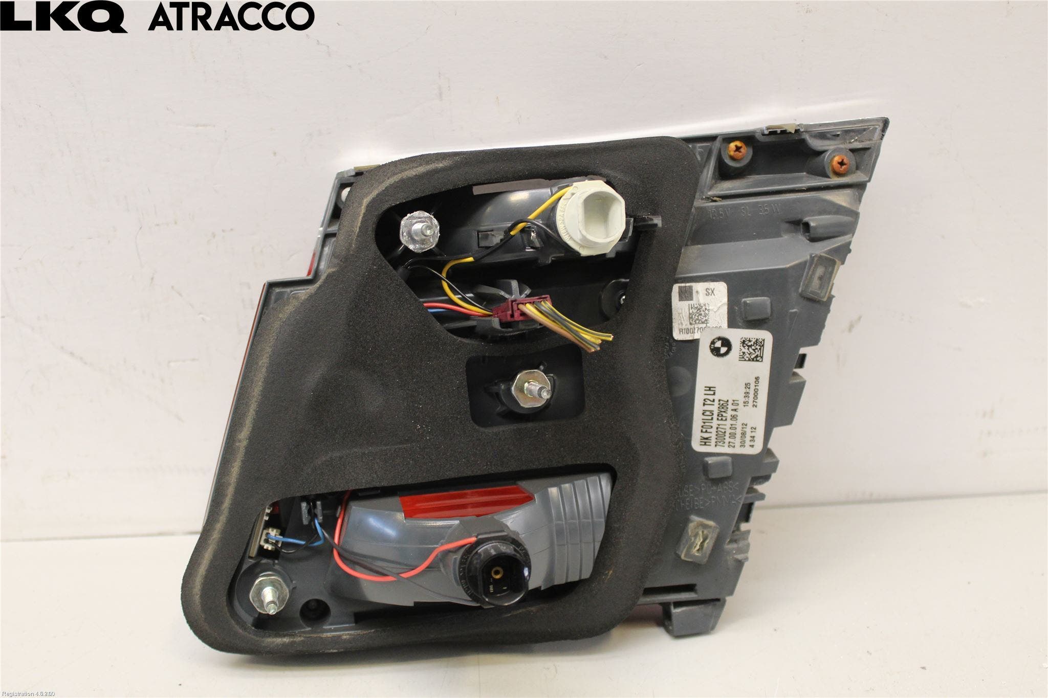 BMW 7 F01/02/03/04 09-15 Baklykt Venstre På Luke(Indre