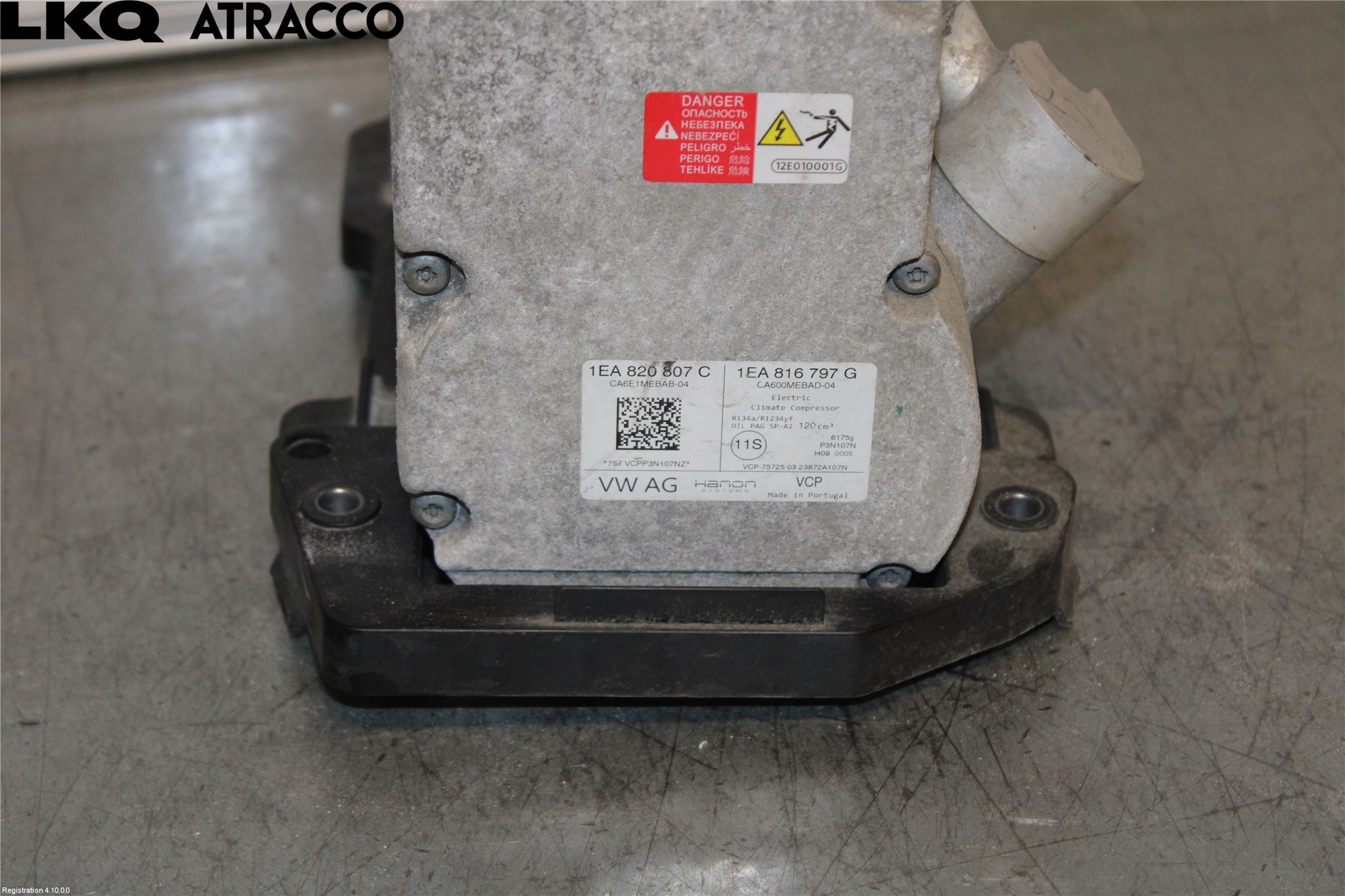 Volkswagen VW ID BUZZ/CARGO 22- Varme Ac Kompressor