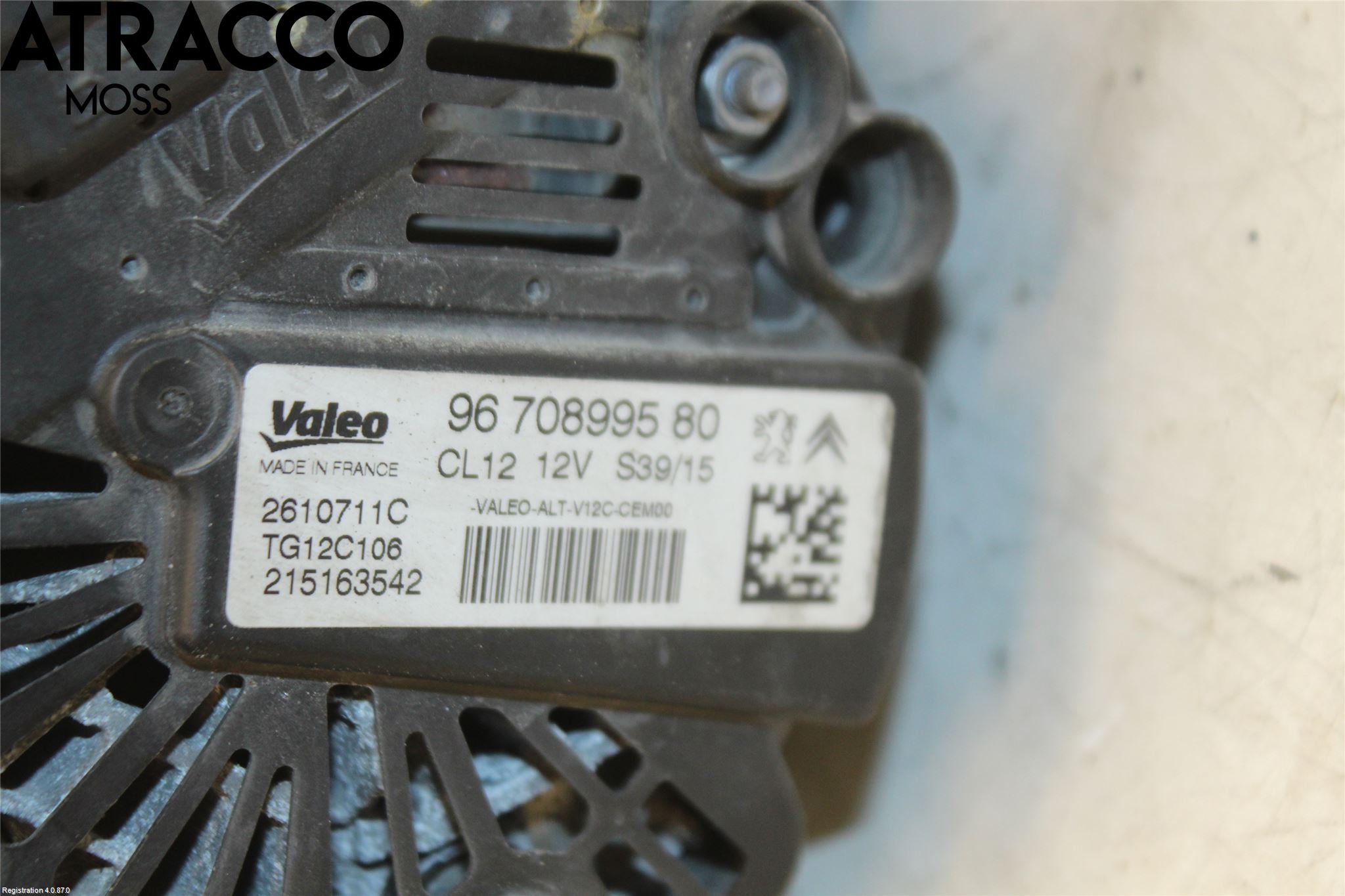 Peugeot 208 12-15 Dynamo