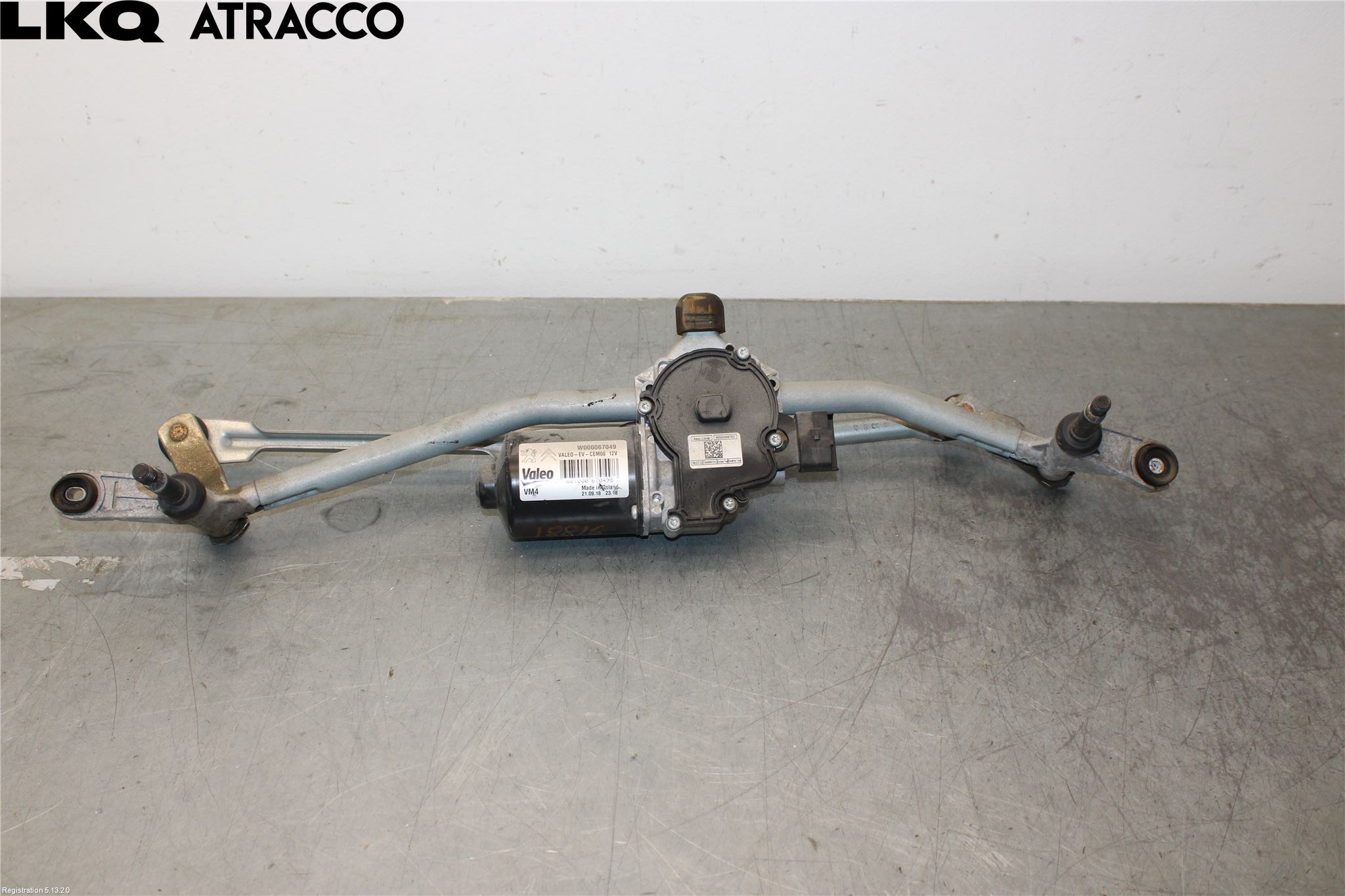 Citroen JUMPY/E-JUMPY 16- Viskermotor Frontrute