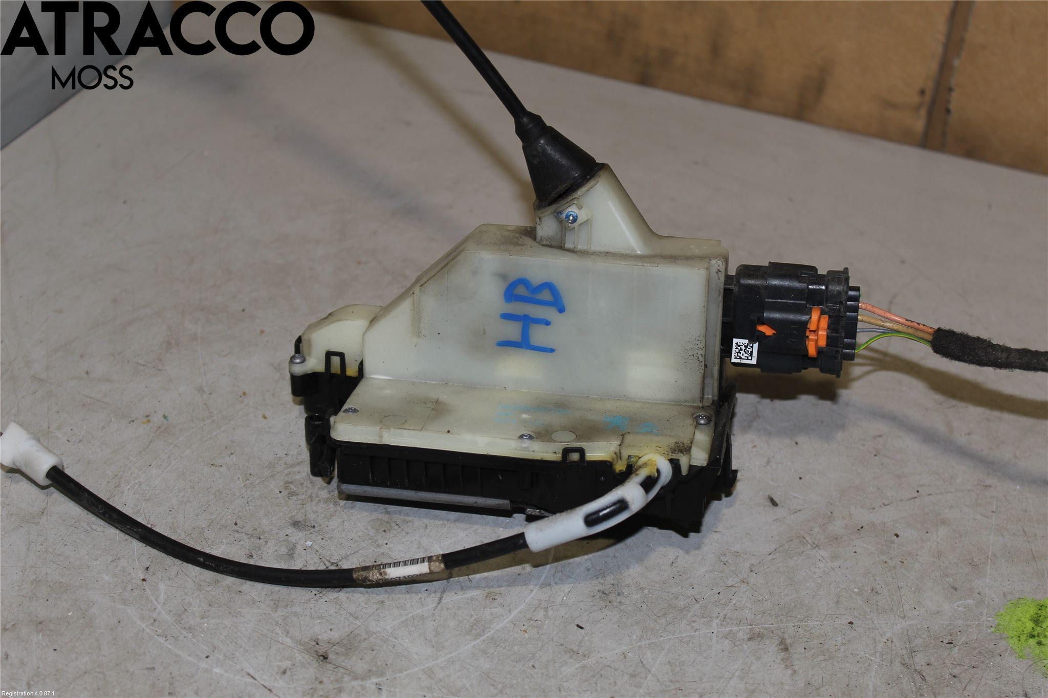 Peugeot 208 12-15 Dørlås - Låsekasse