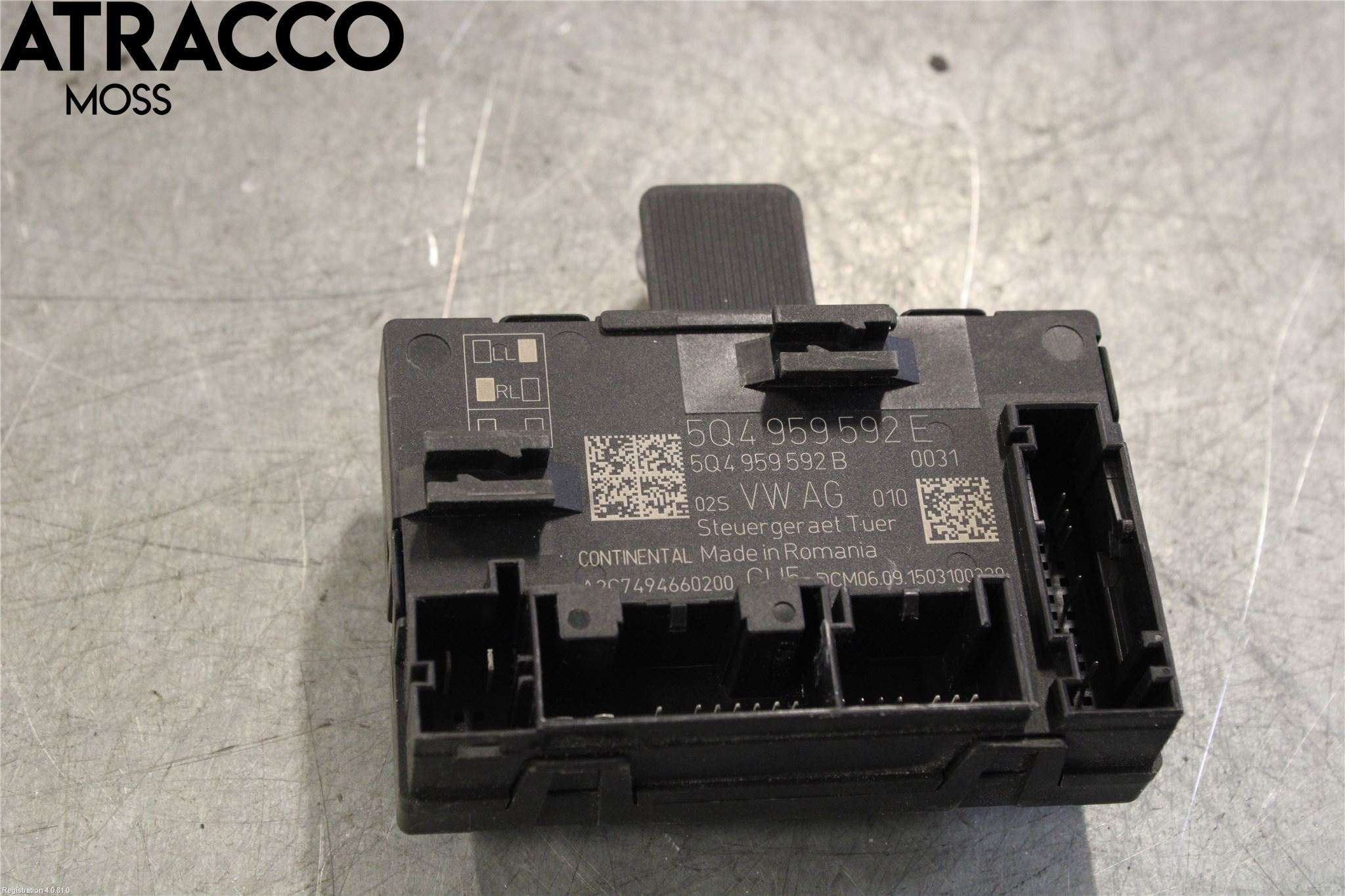 Volkswagen VW GOLF / E-GOLF VII 13-20 Styreenhet Dør