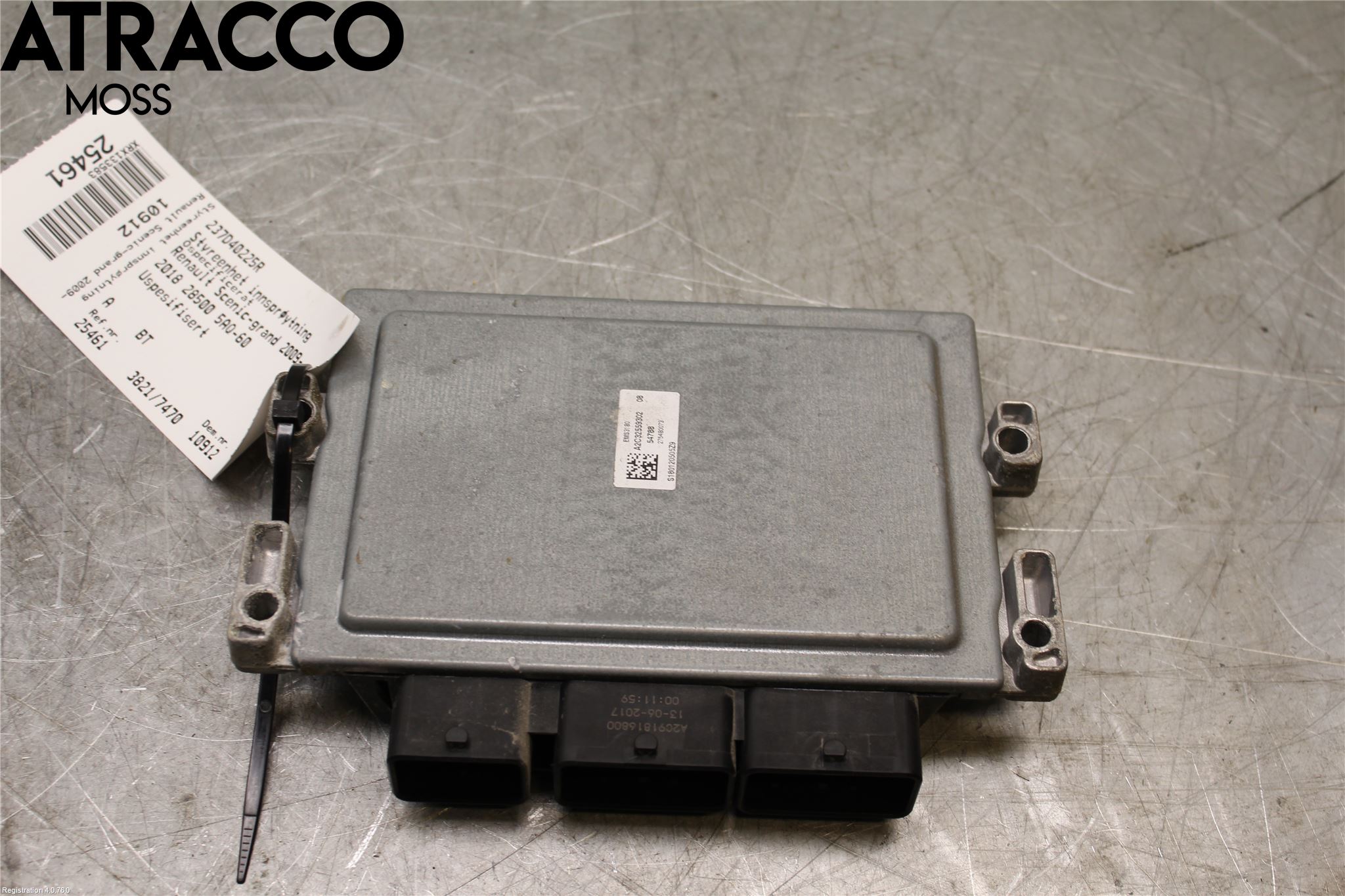 Renault ZOE/E-TECH 13- Styreenhet Innsprøytning