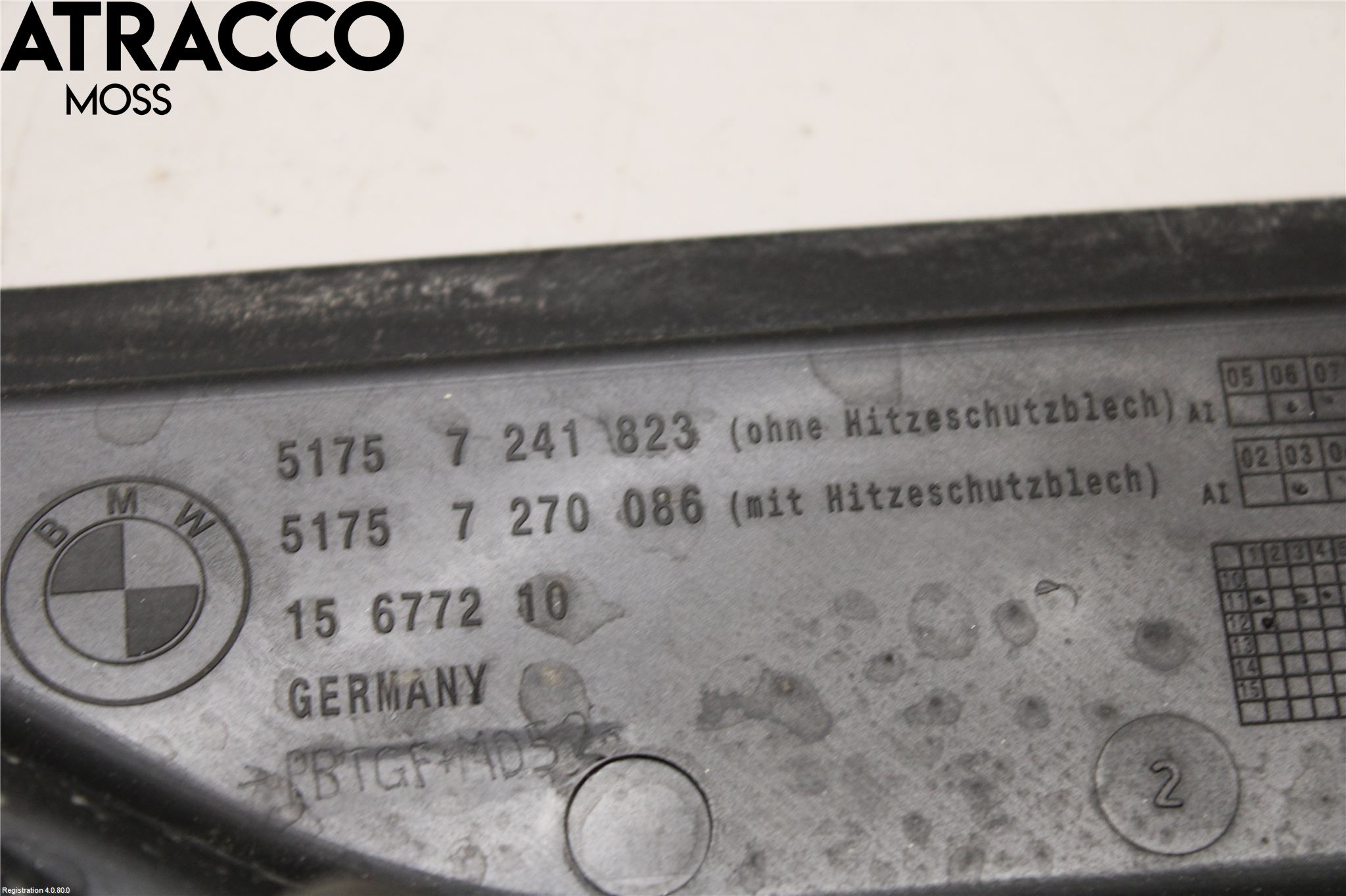 BMW 1 F20/F21 11-19 Front Øvrig