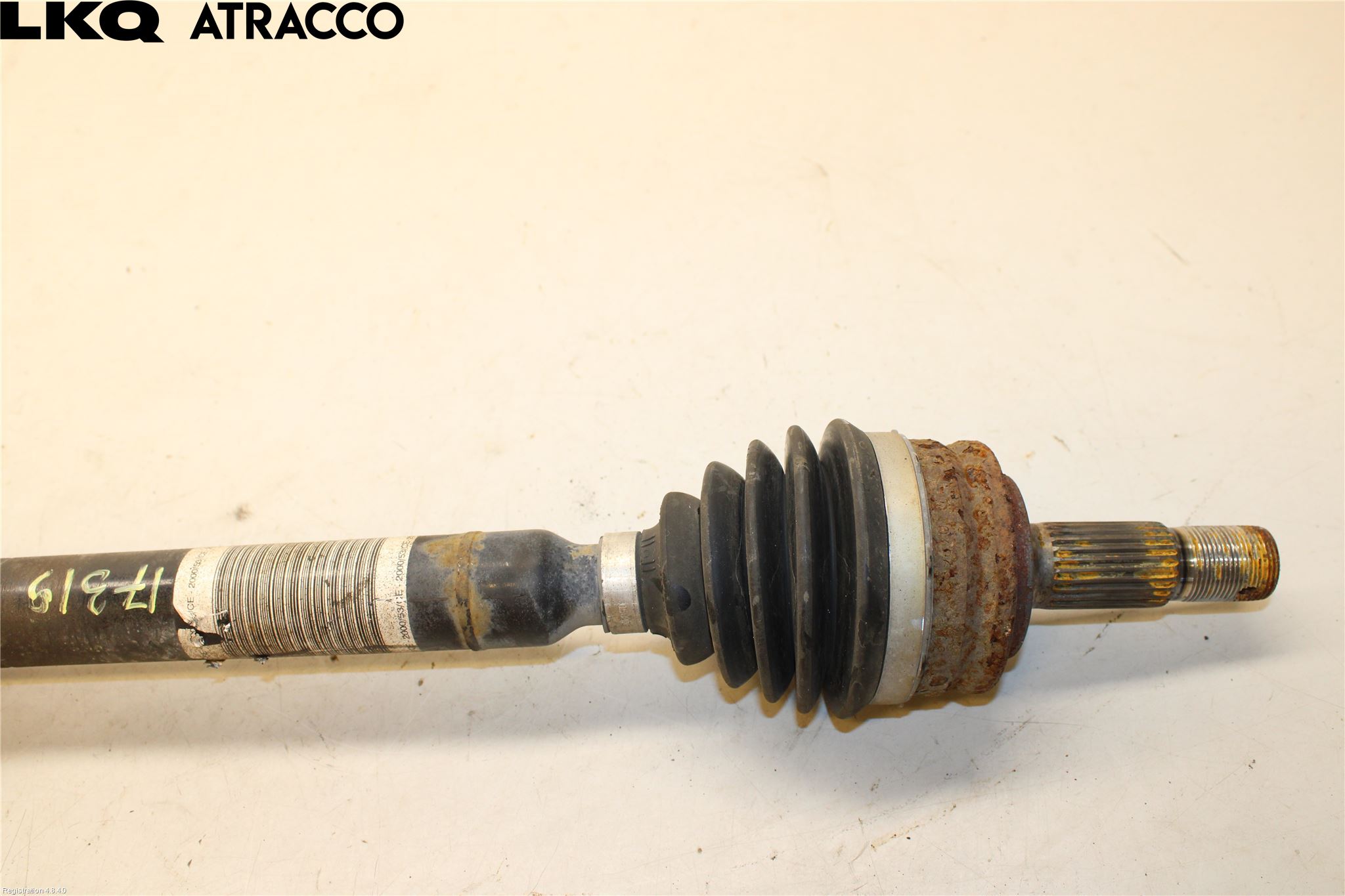 Citroen C4/E-C4 C4X/E-C4X III 21- Drivaksel Foran Kompl Høyre